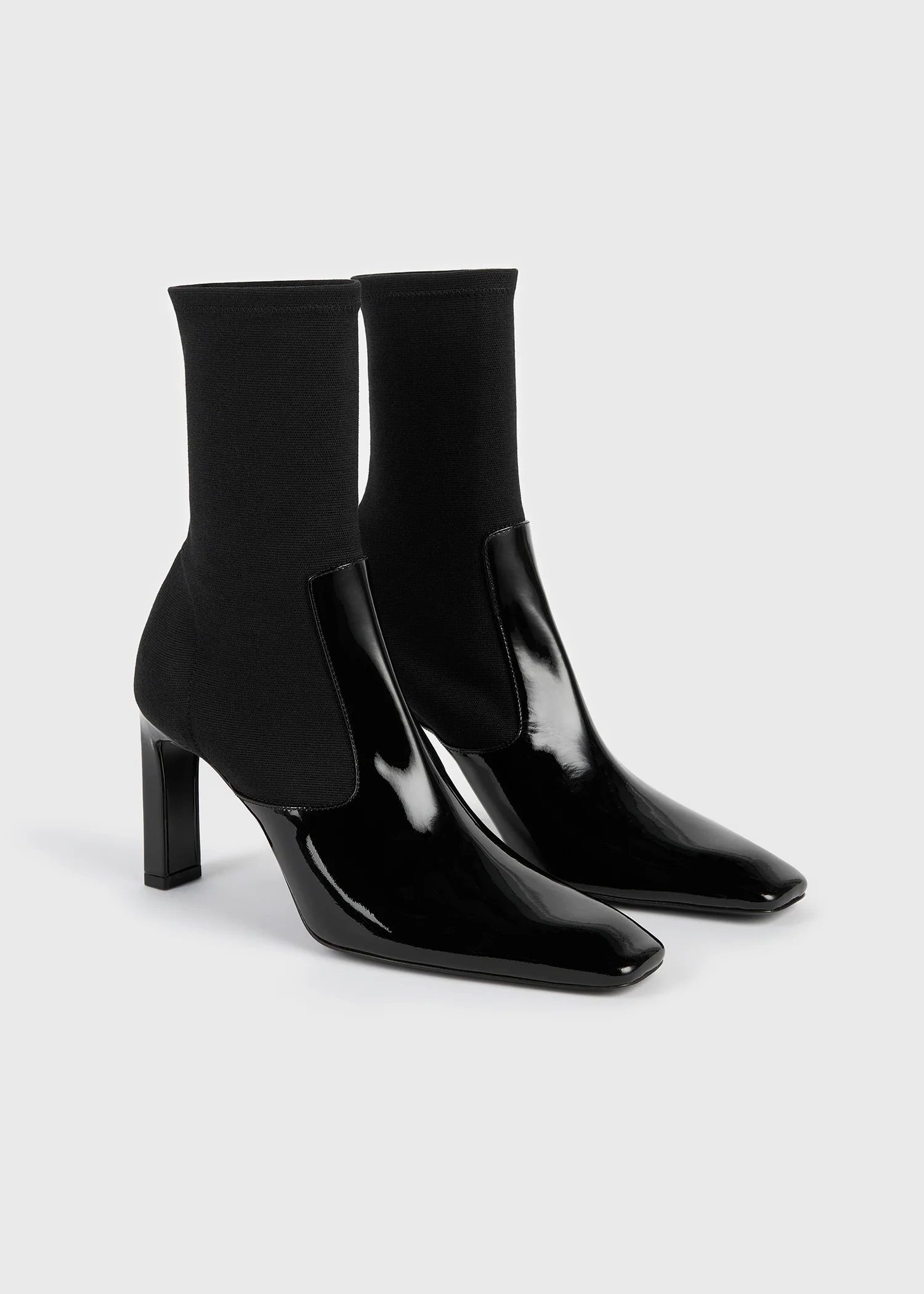 Bar patent boots black - Image 4