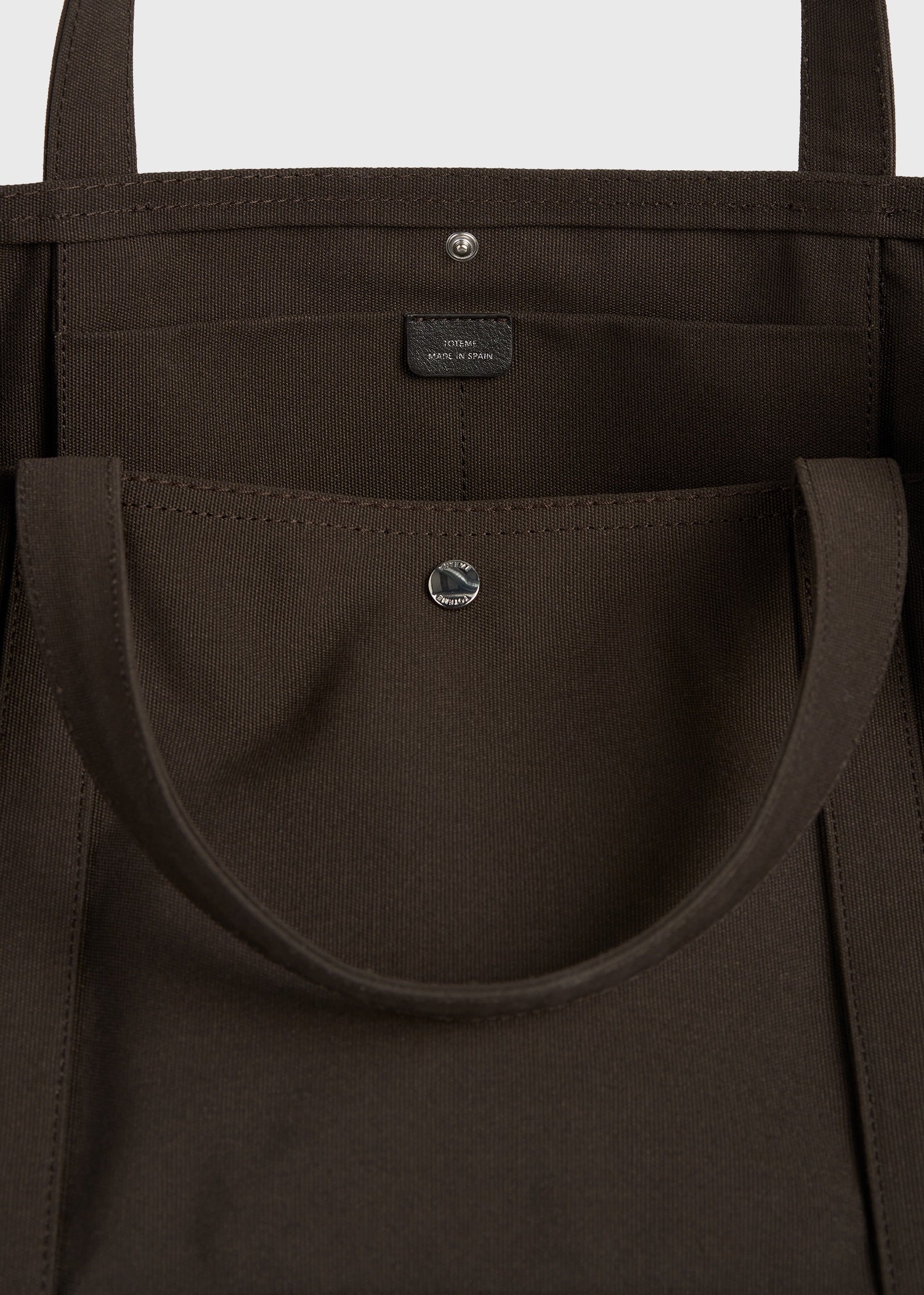 Beach tote dark brown - Image 6