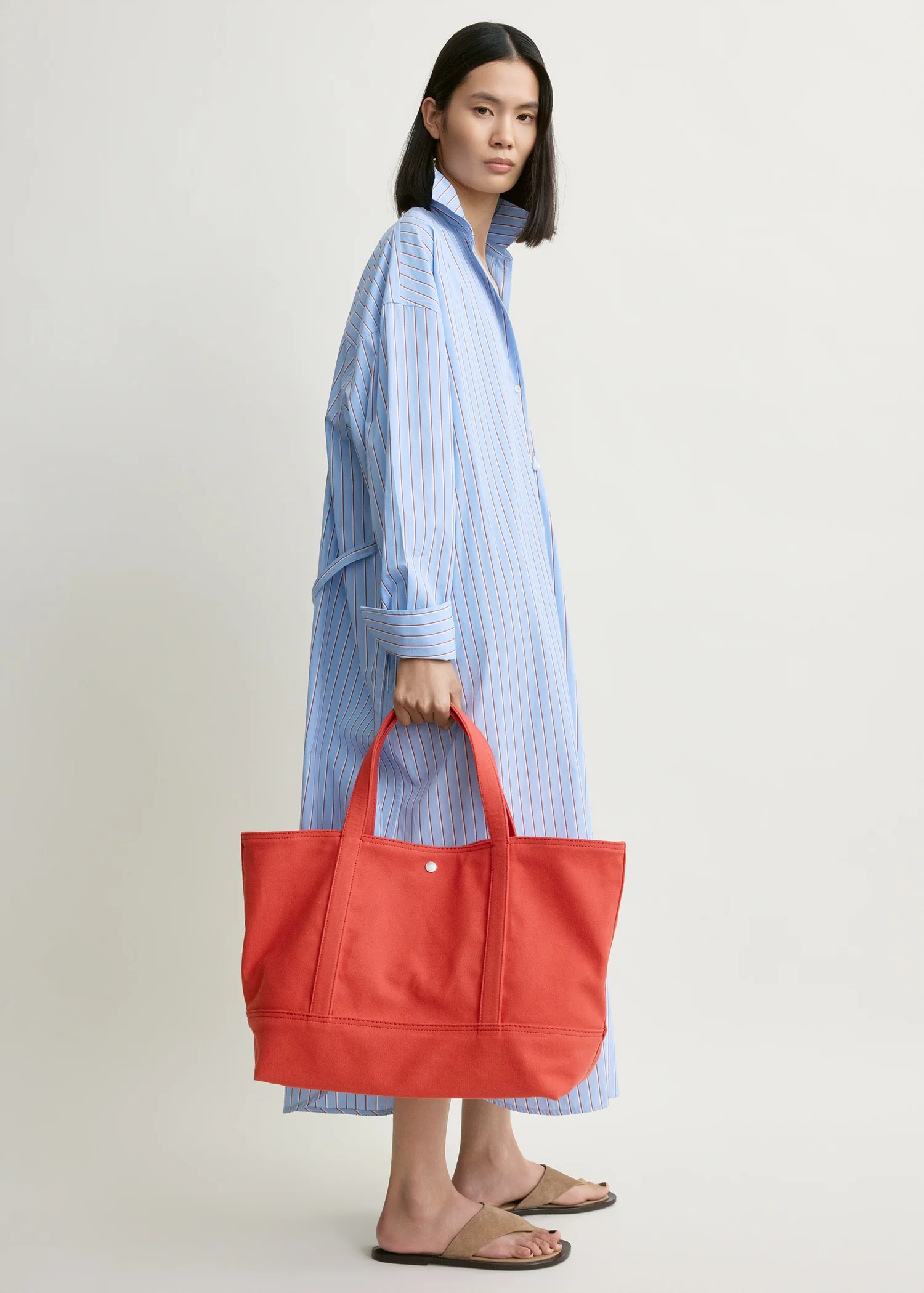 Beach tote red - Image 3