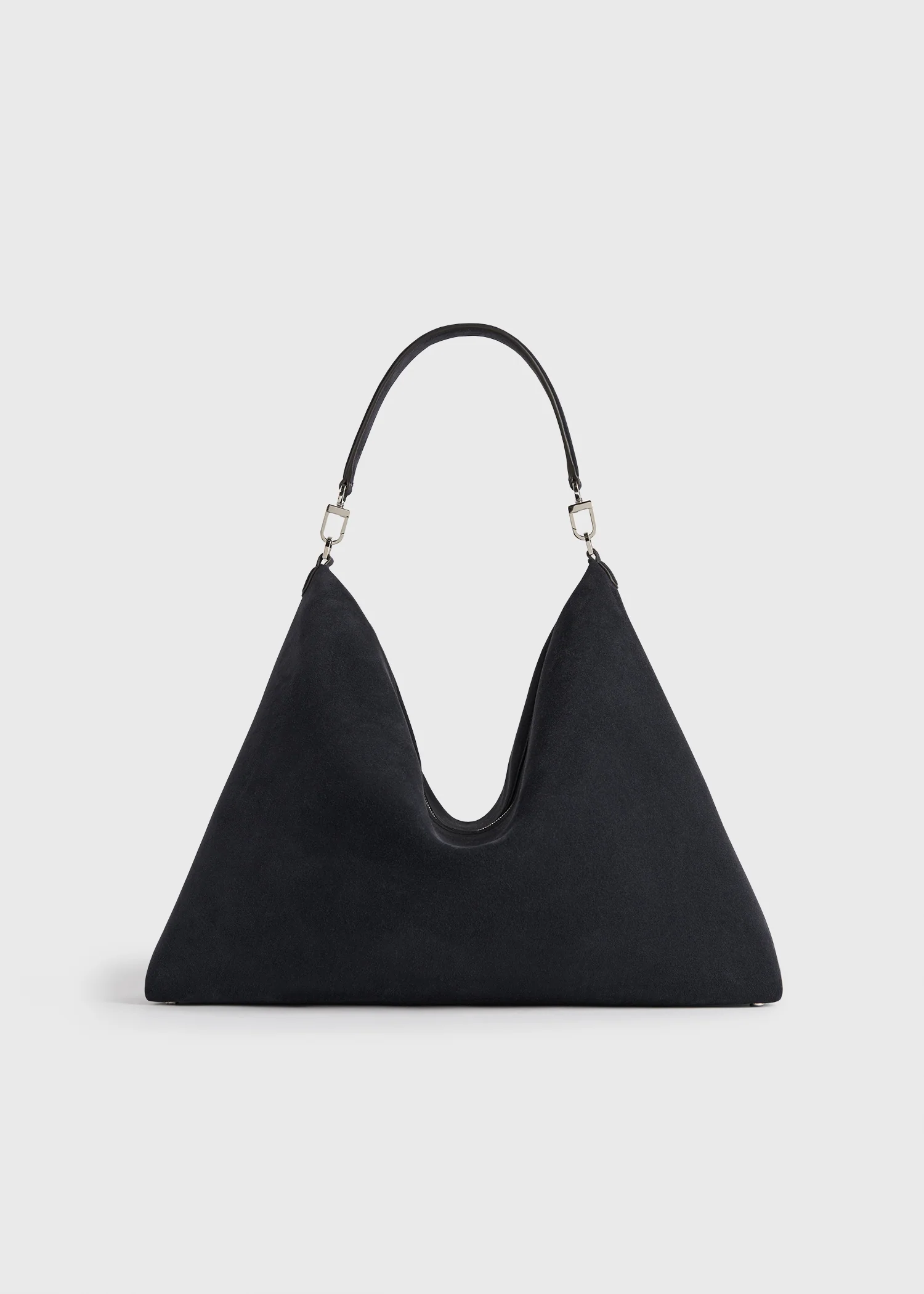 Bevel suede bag navy - Image 8