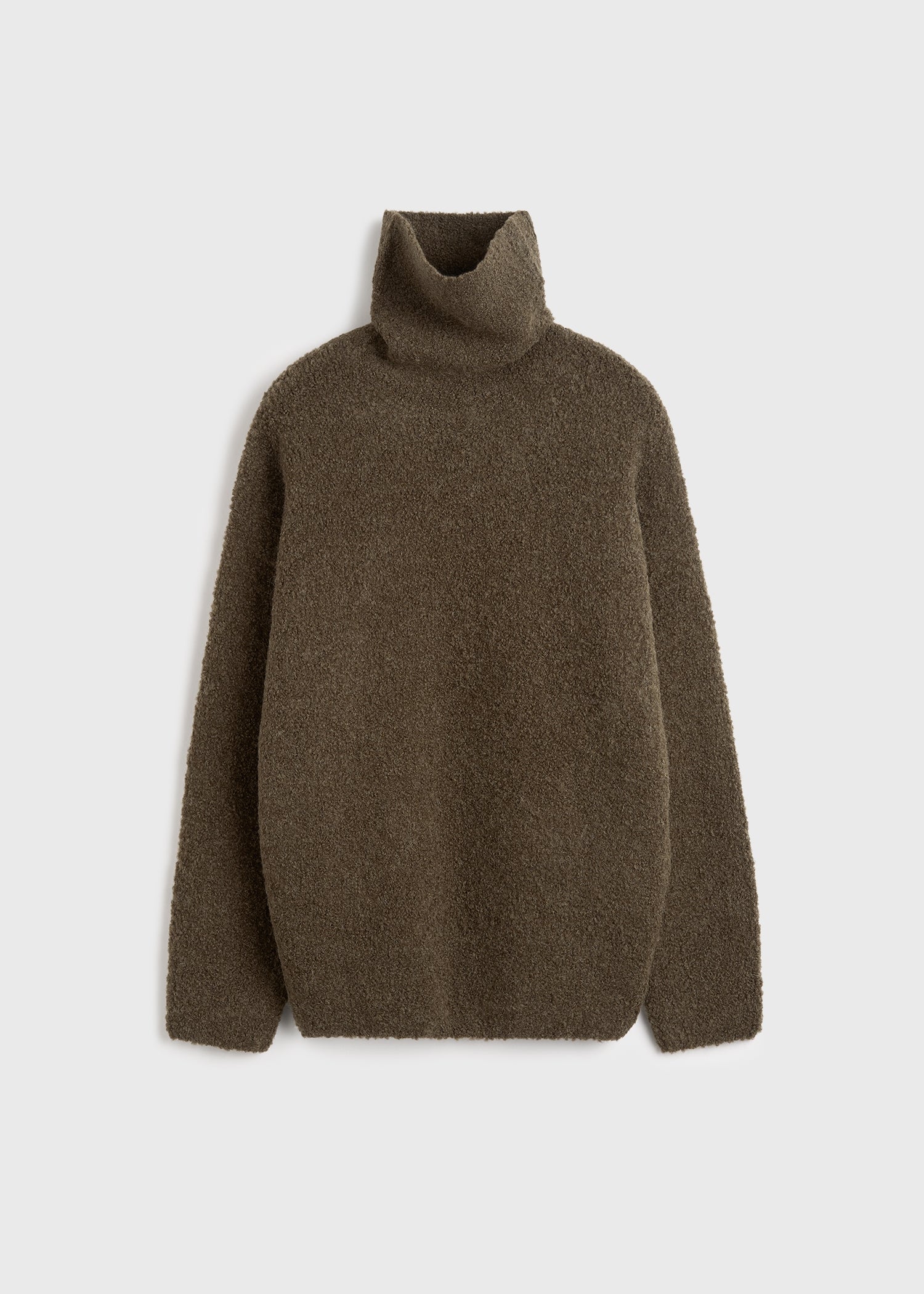 Bouclé turtleneck pepper - Image 5