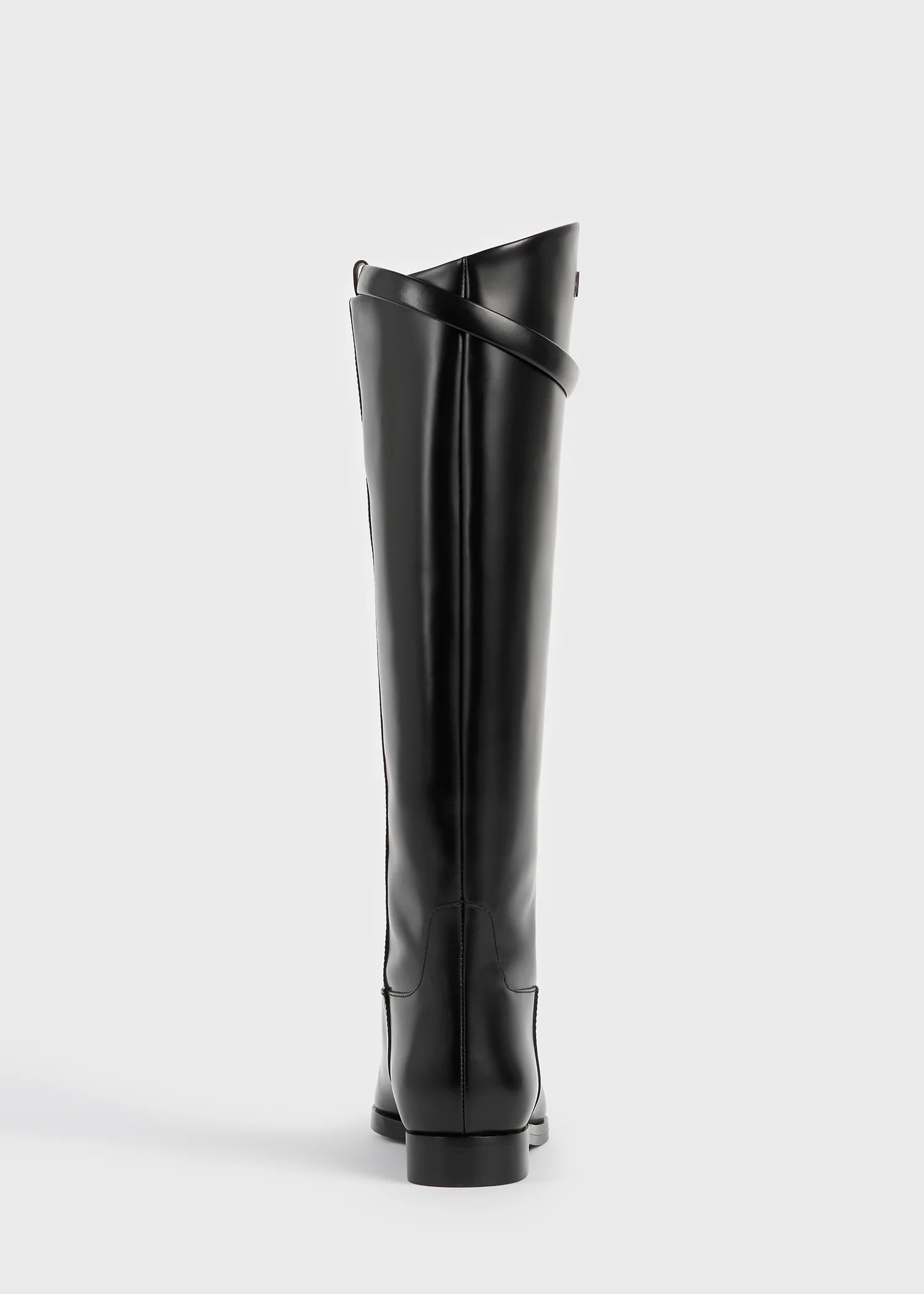 Box-leather riding boots black - Image 4
