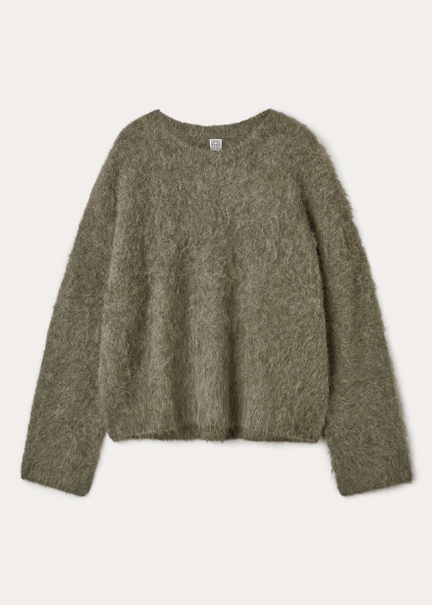 Boxy alpaca knit marsh - Image 5