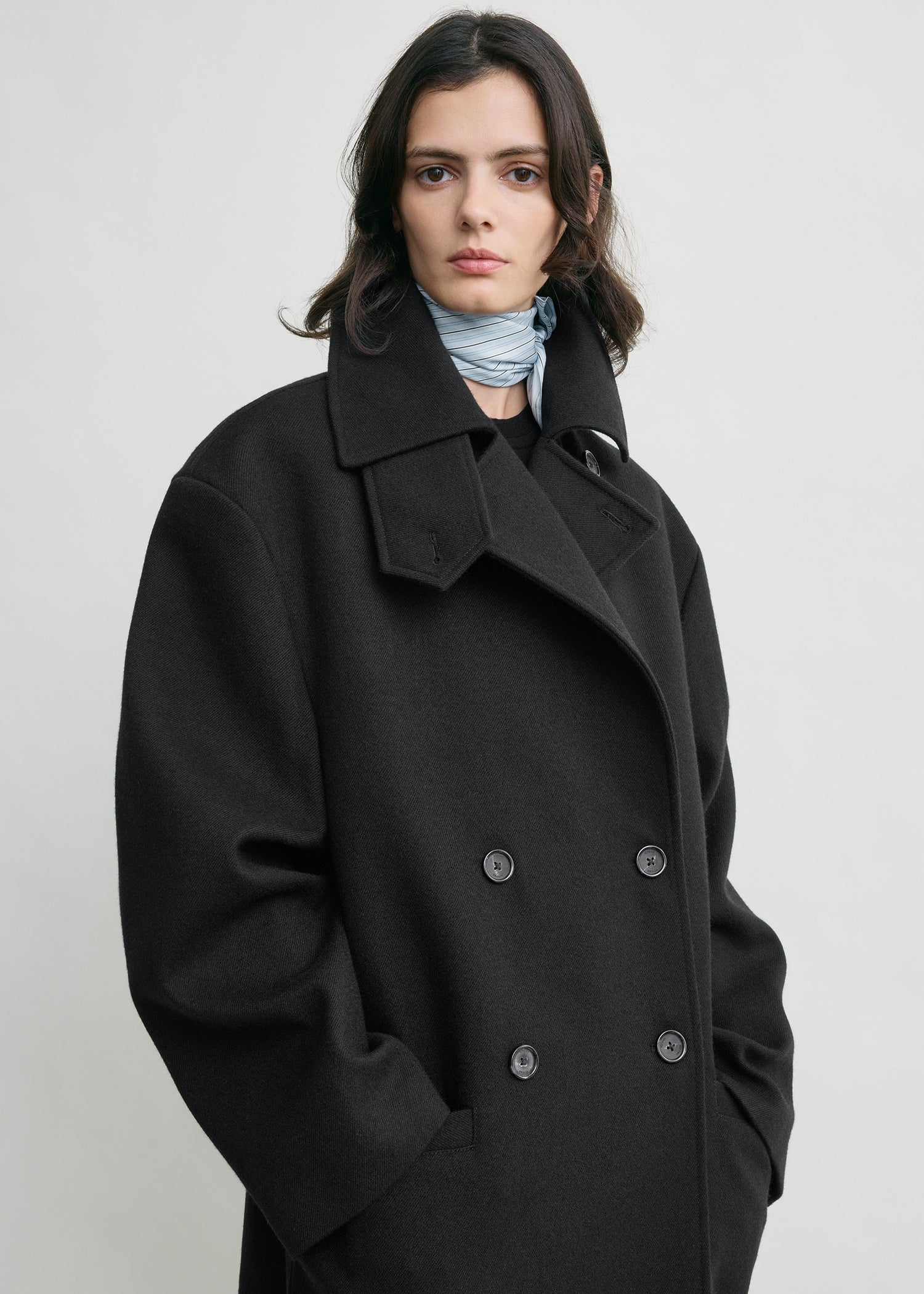 Broad peacoat black - Image 4
