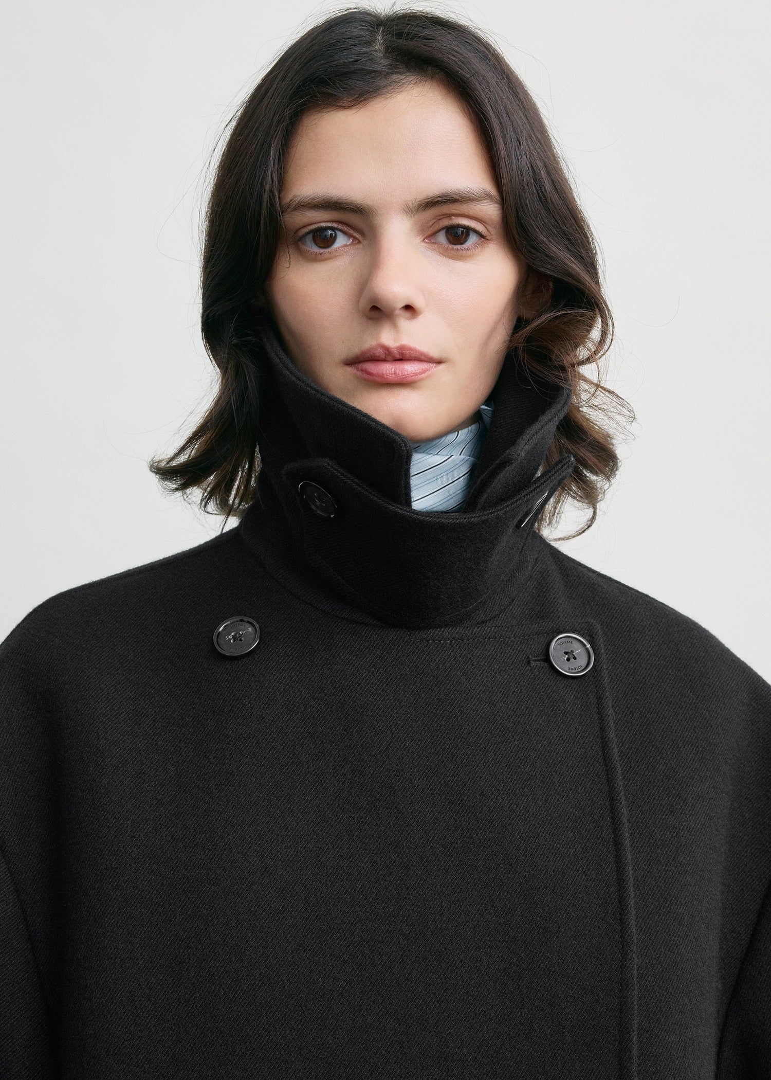 Broad peacoat black - Image 5