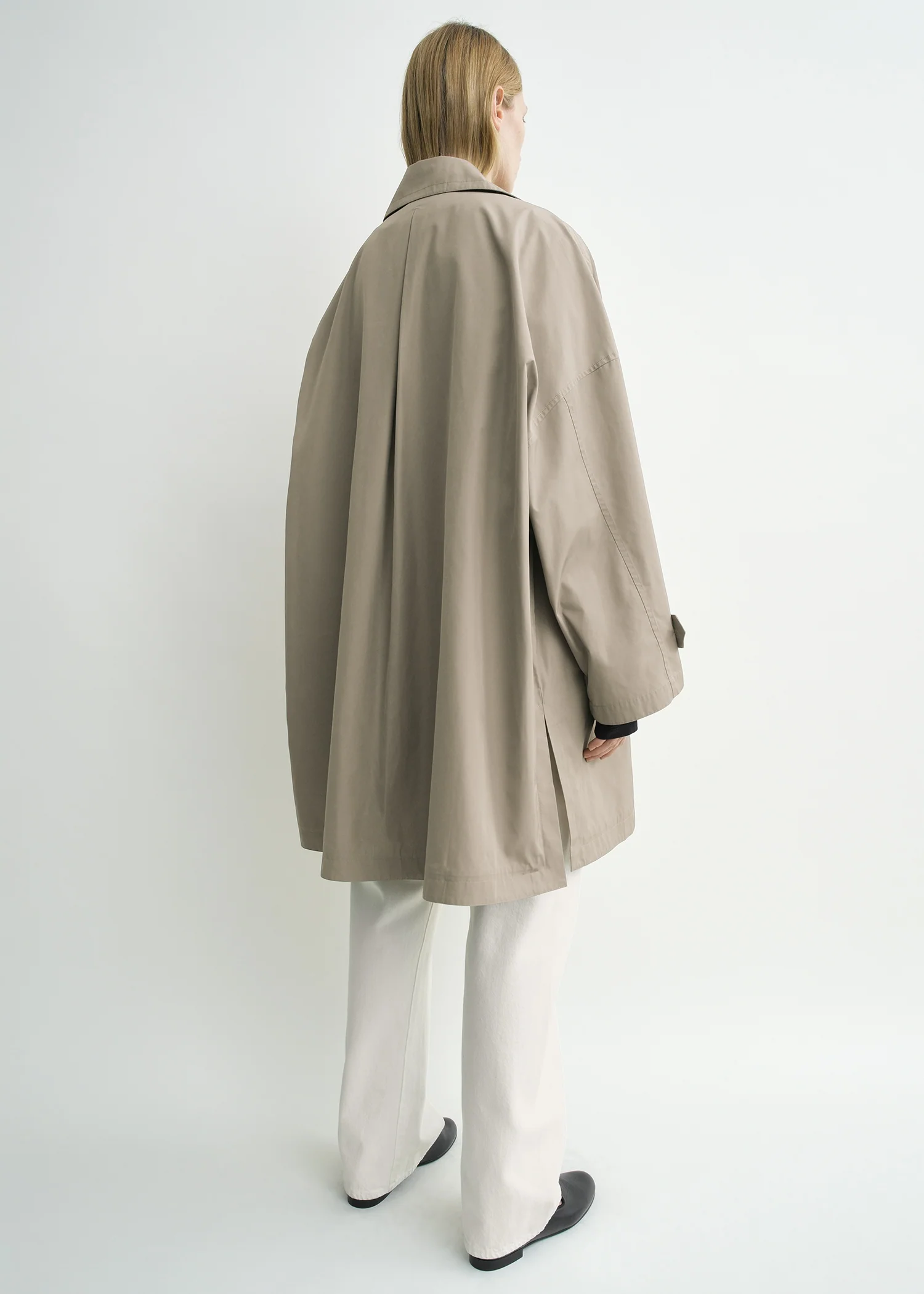Car coat taupe petite - Image 3