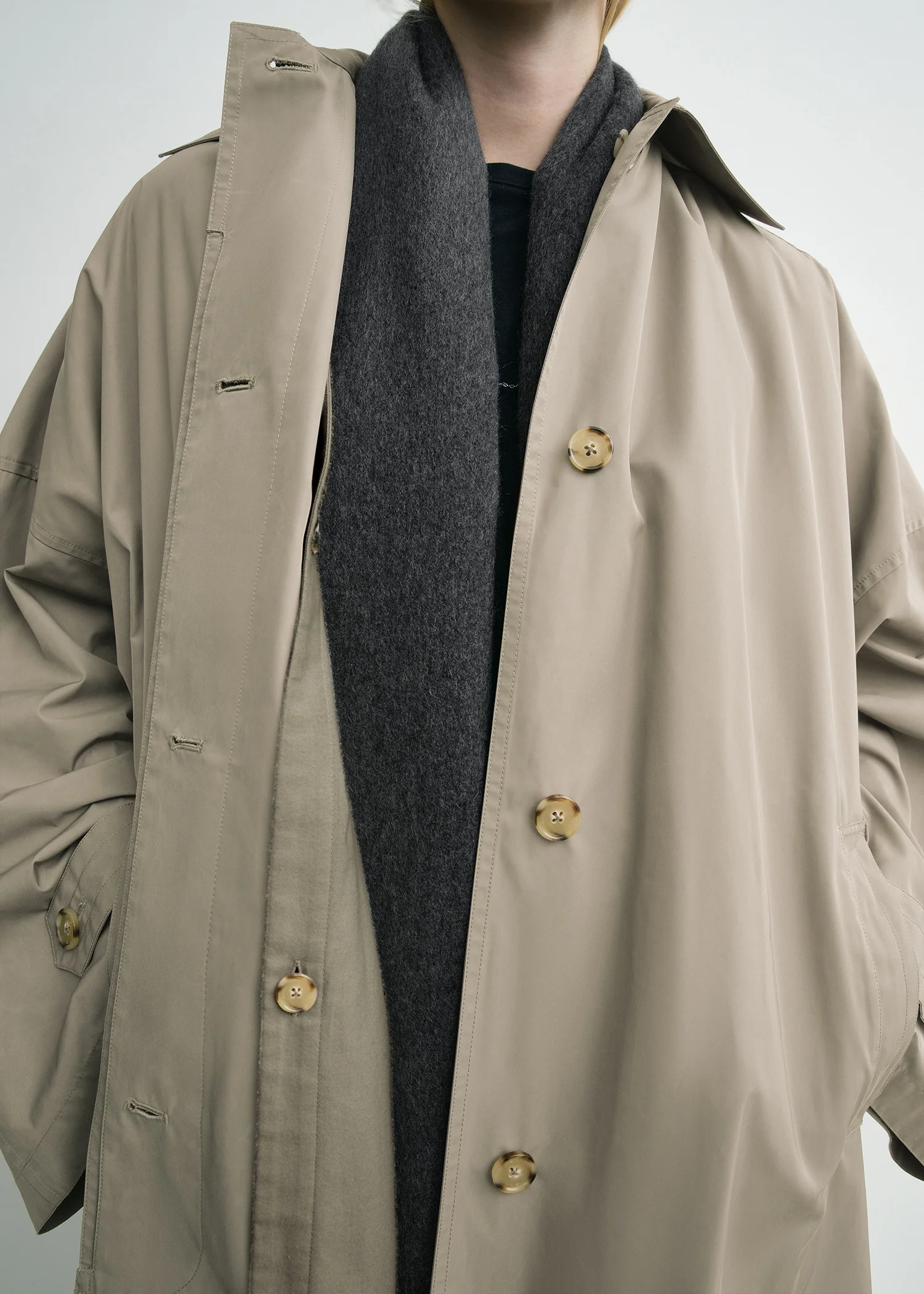 Car coat taupe petite - Image 5