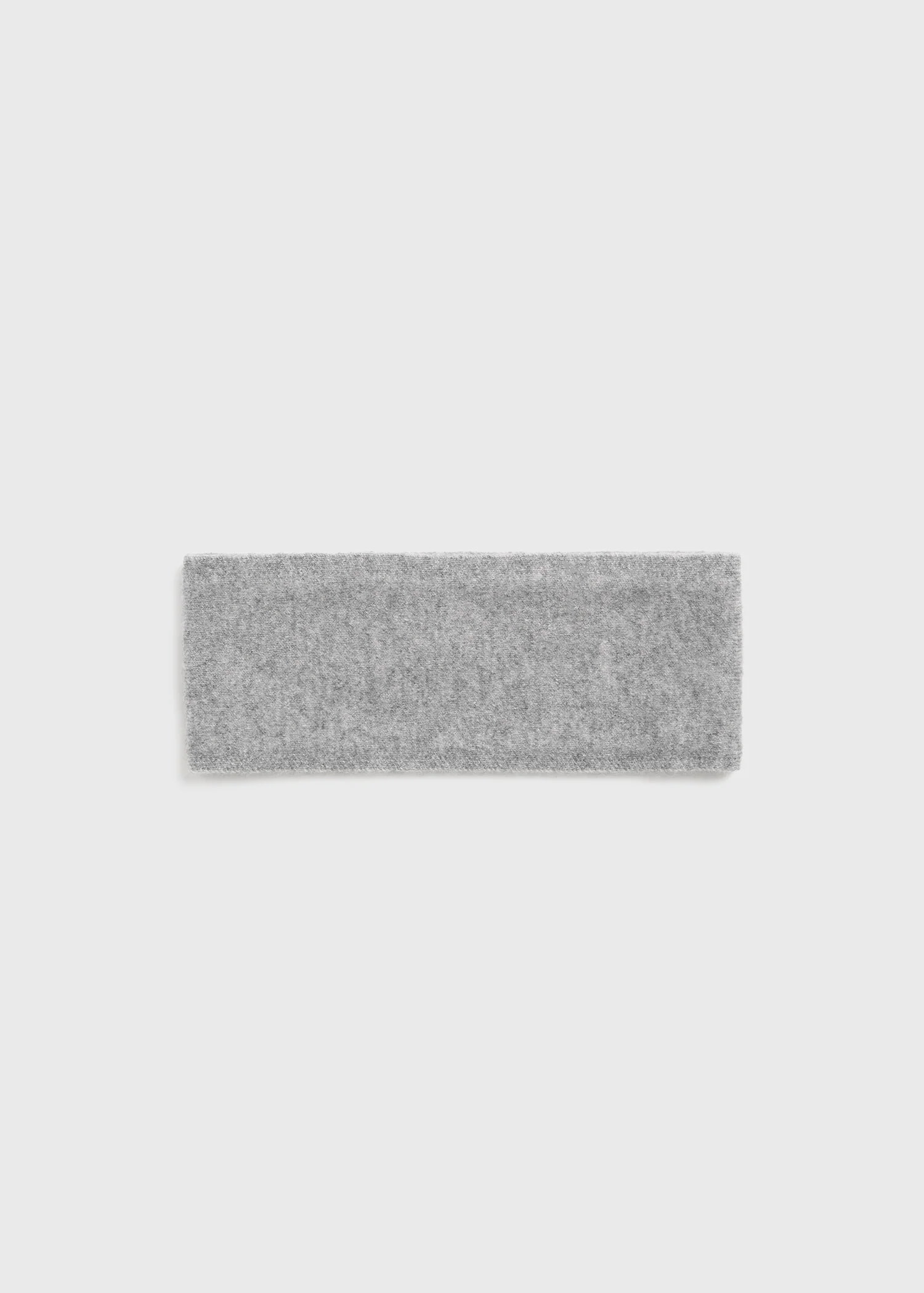 Cashmere headband grey