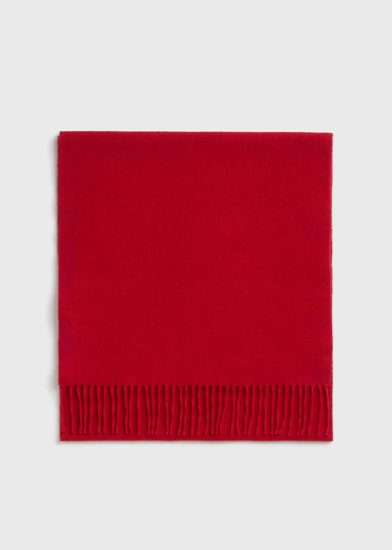 Cashmere scarf red - Image 4