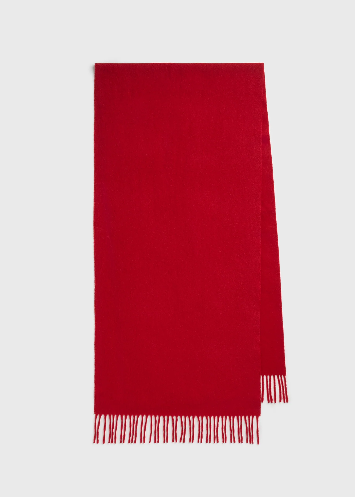 Cashmere scarf red - Image 6