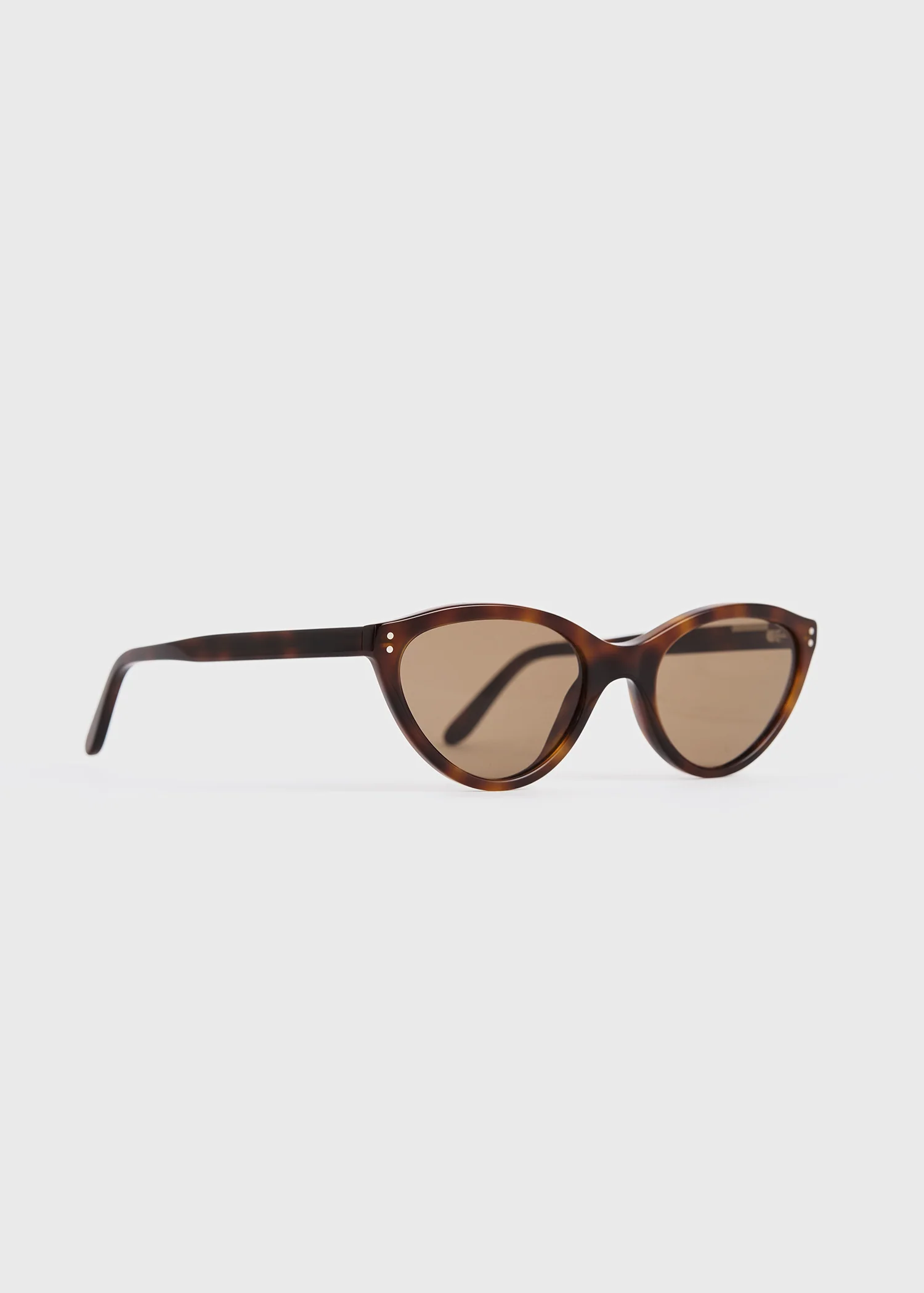 Cateye sunglasses dark havana - Image 4