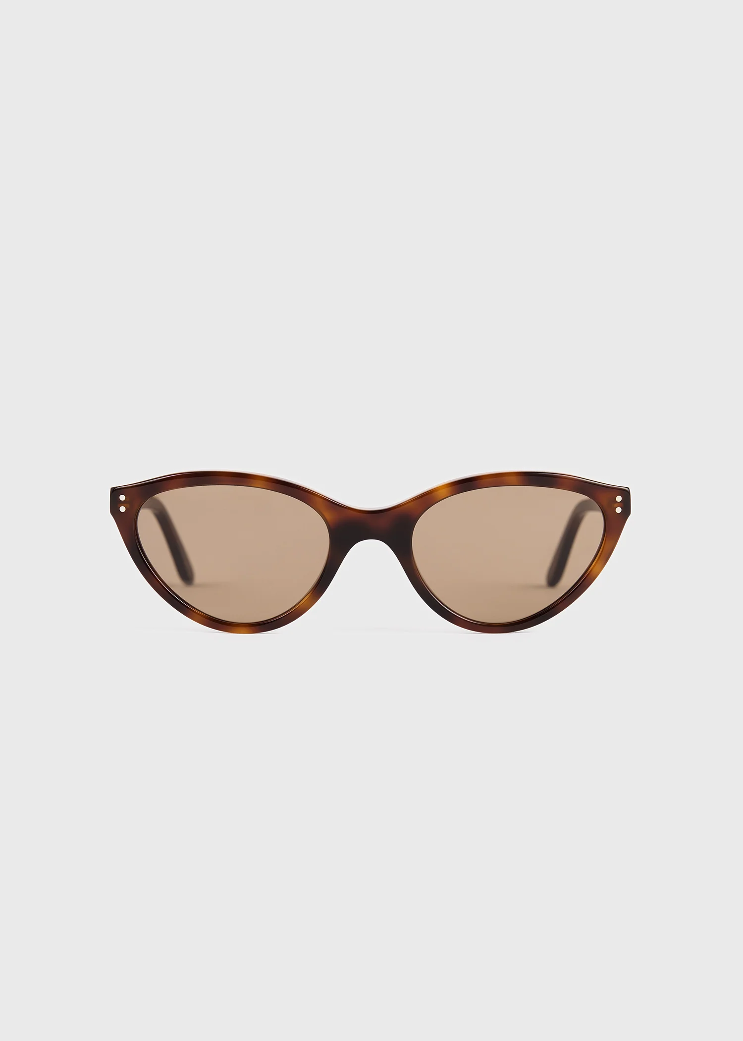 Cateye sunglasses dark havana - Image 7
