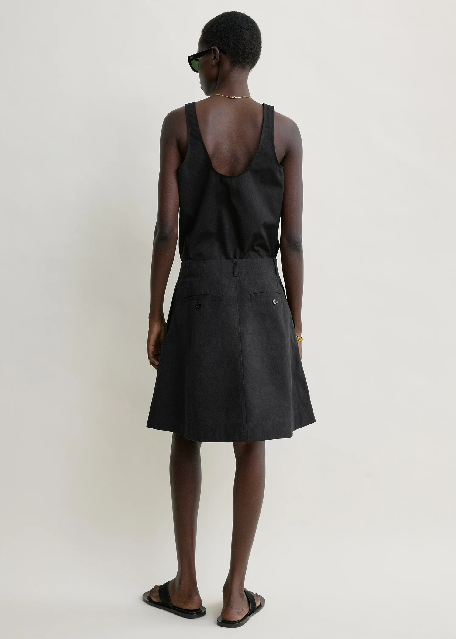 Chino skirt black - Image 3