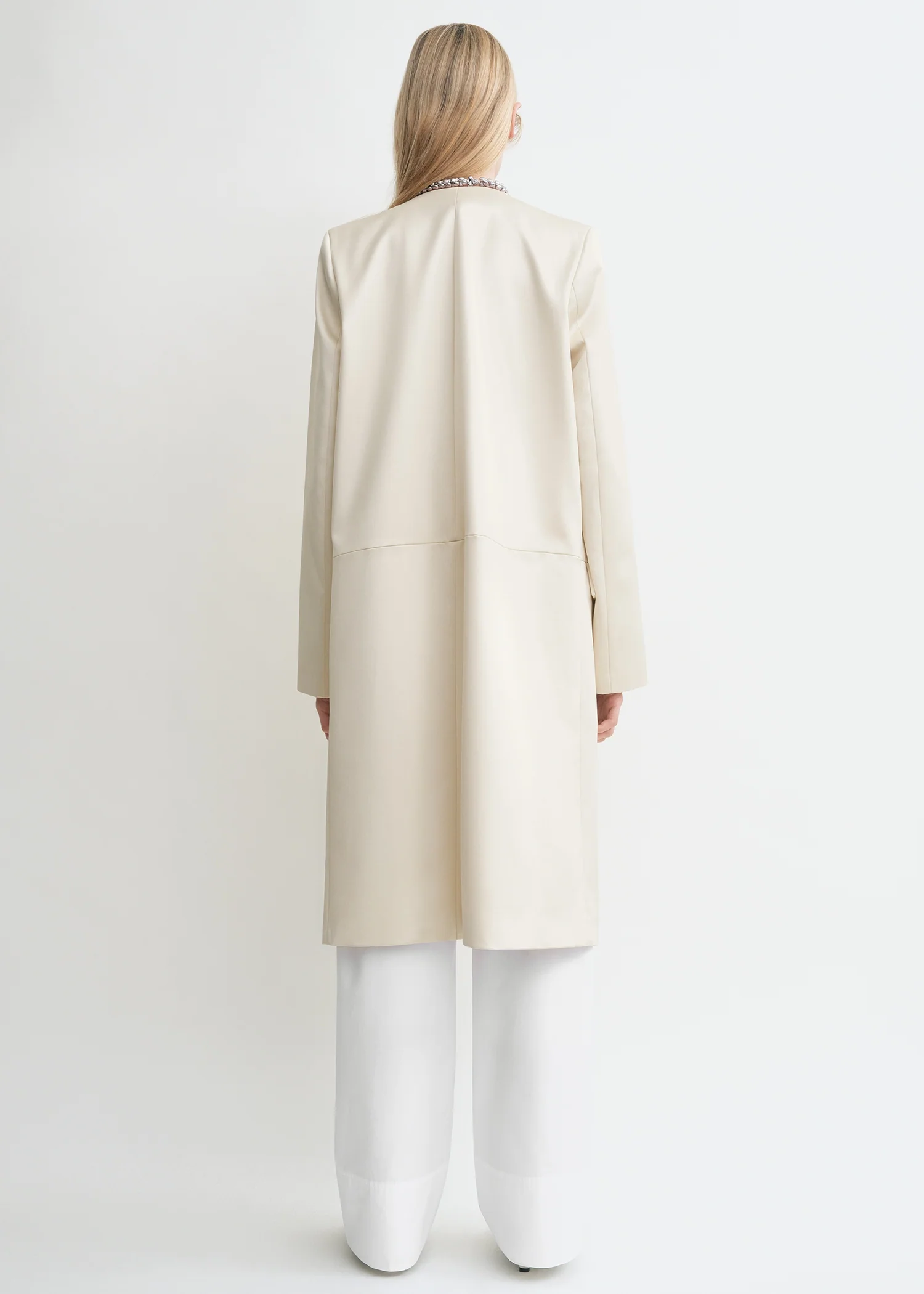 Chintz coat ecru - Image 3