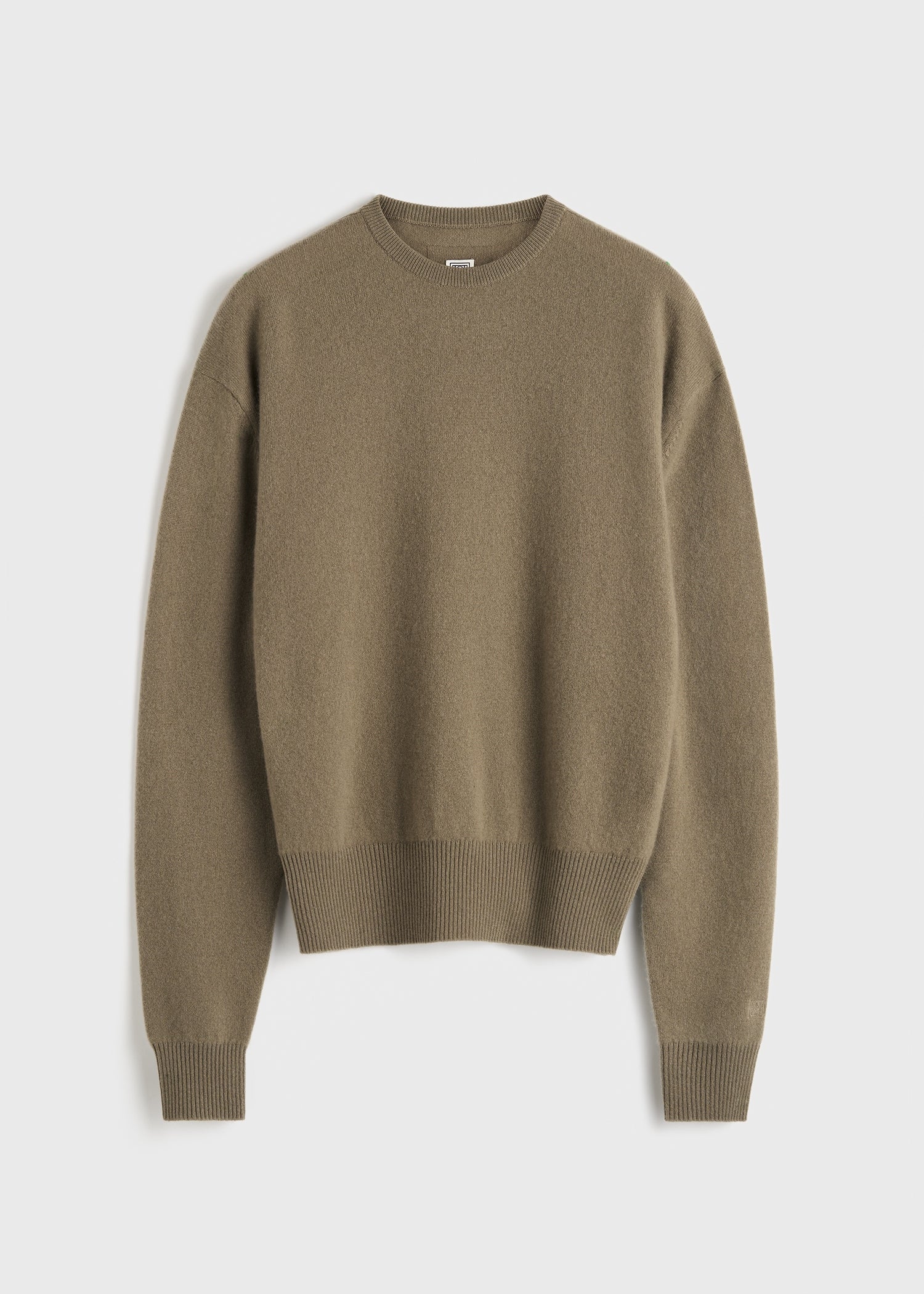 Classic cashmere crew knit hazel - Image 5
