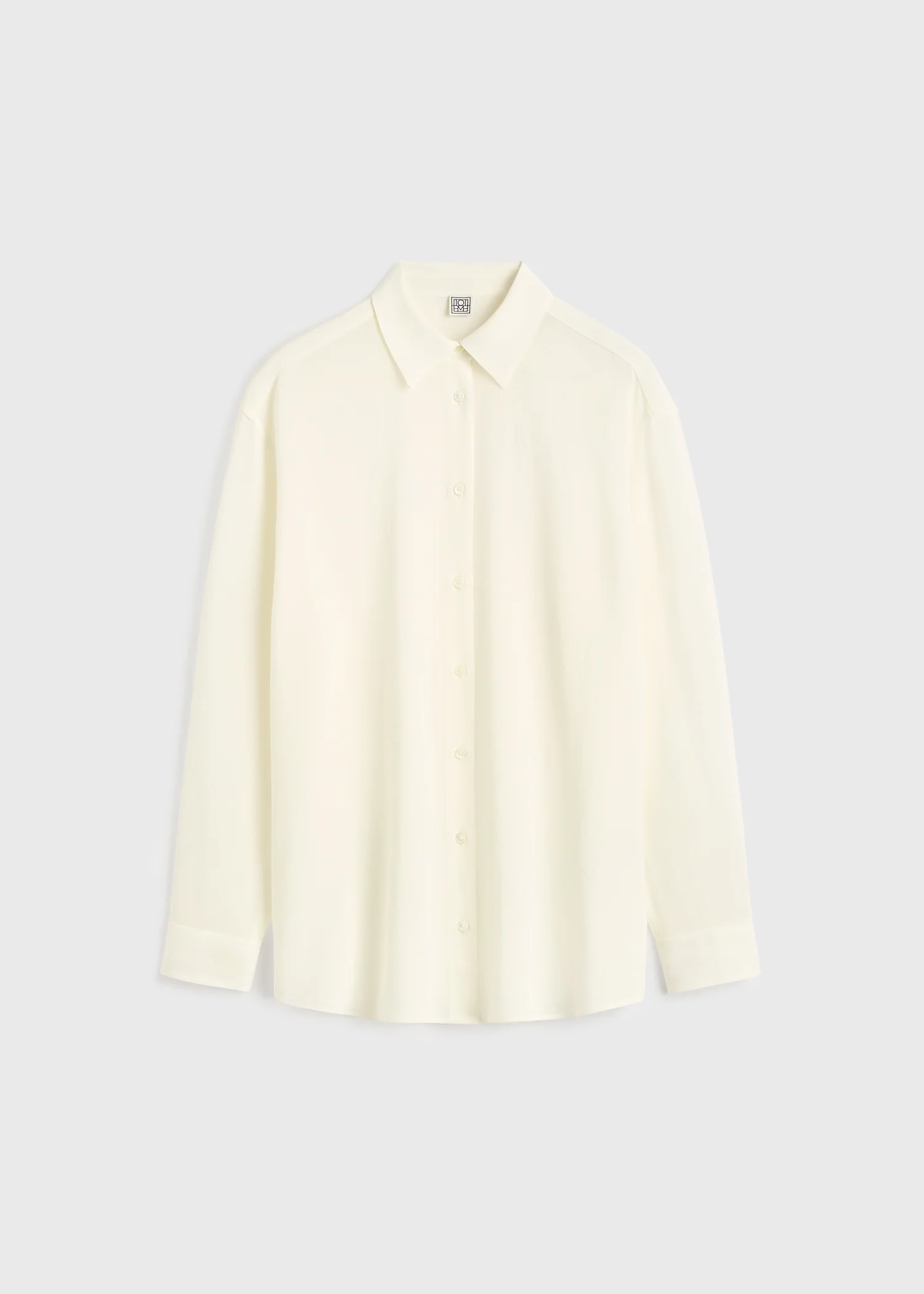 Classic crepe shirt milk - Image 6
