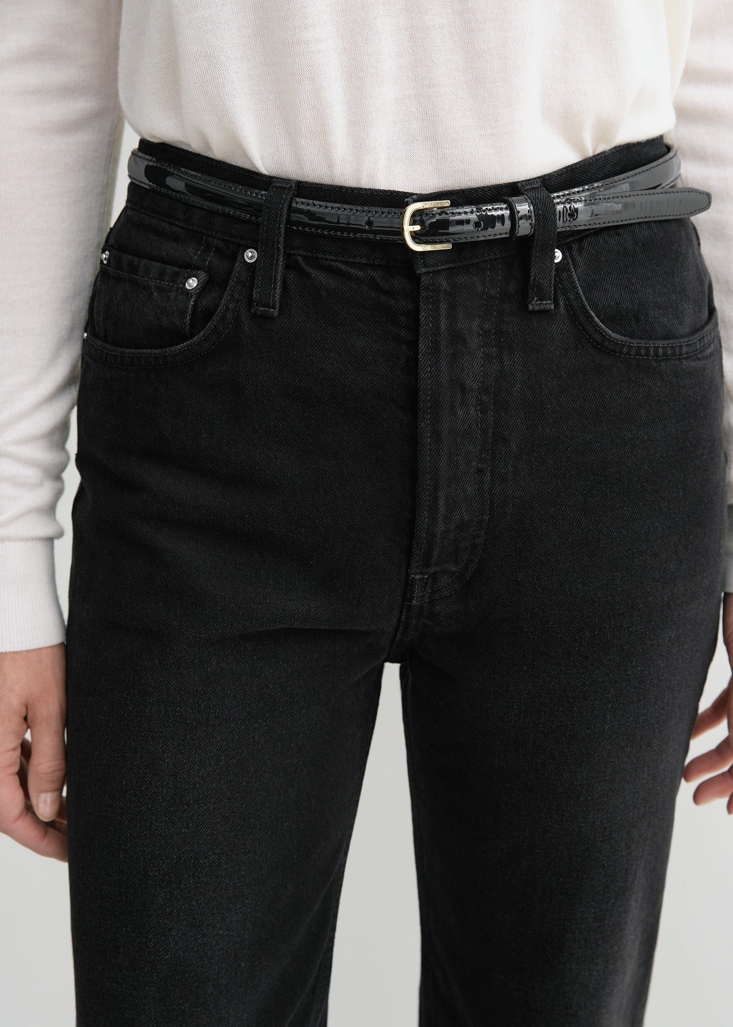 Classic cut denim black - Image 4