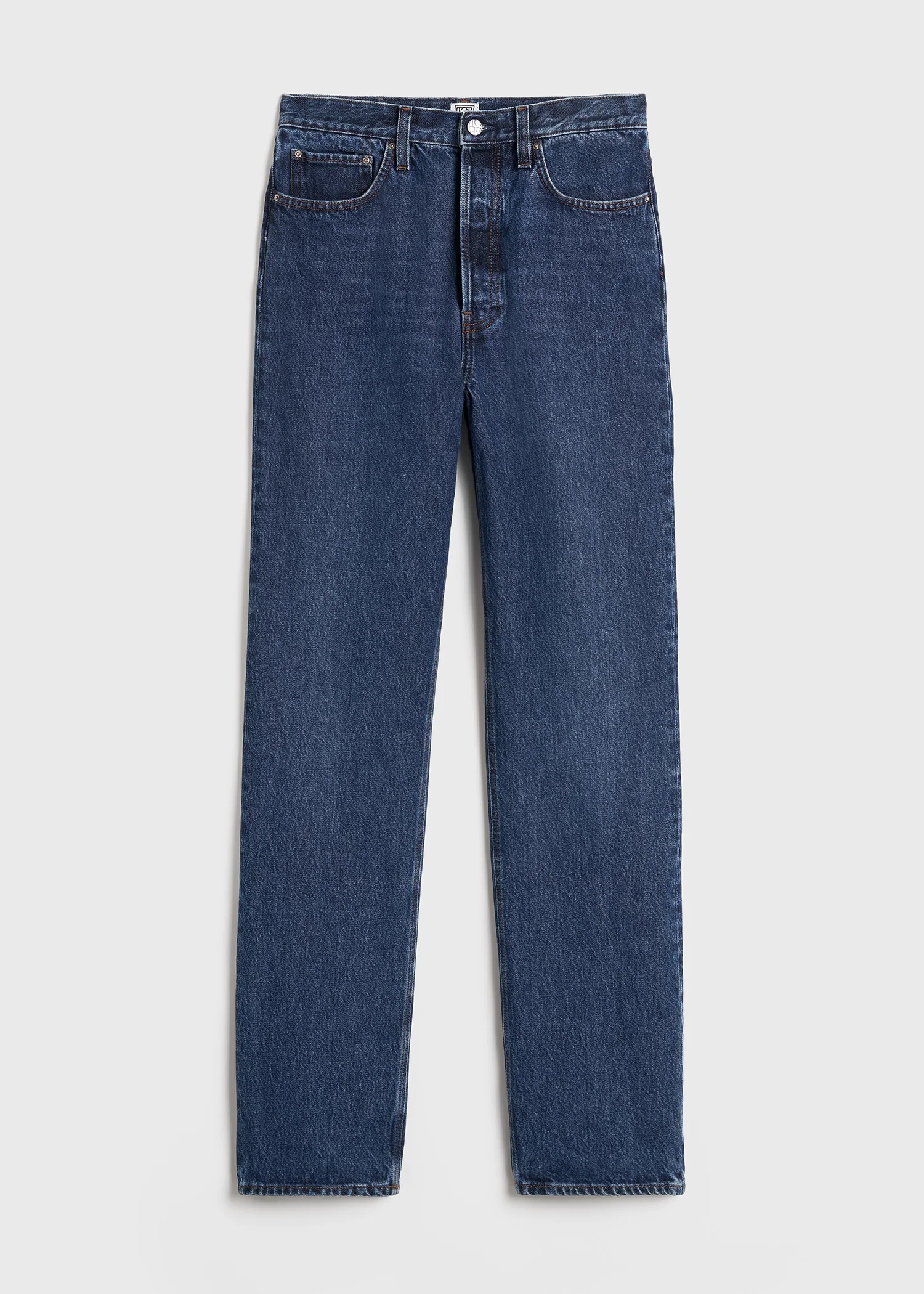 Classic cut denim full length dark blue - Image 6