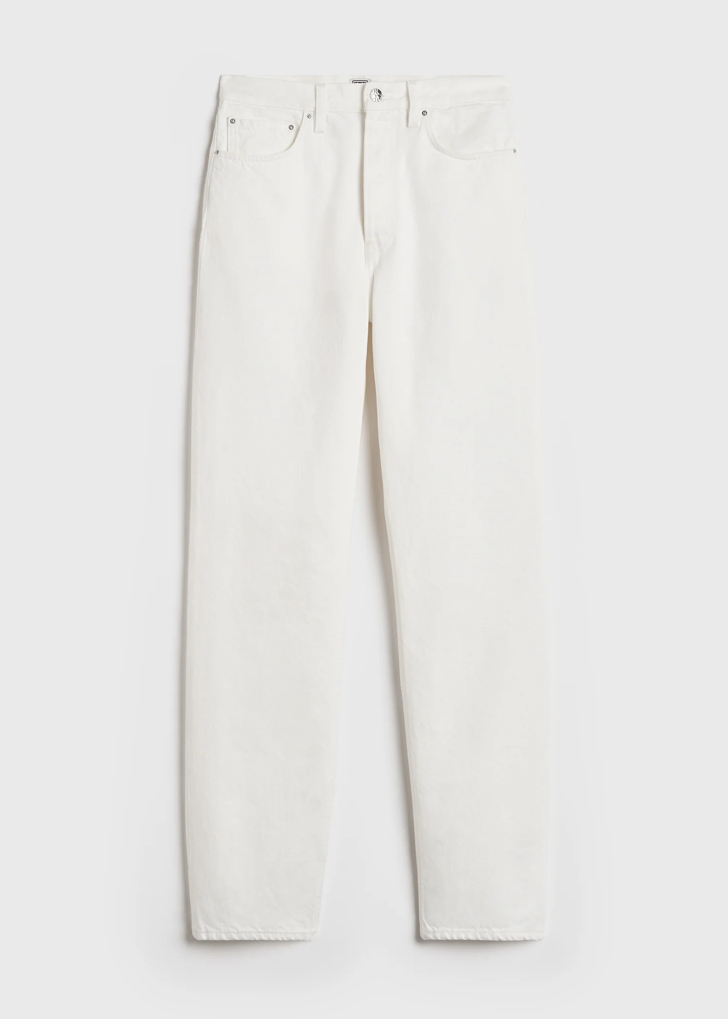 Classic cut denim full length off-white - Image 6