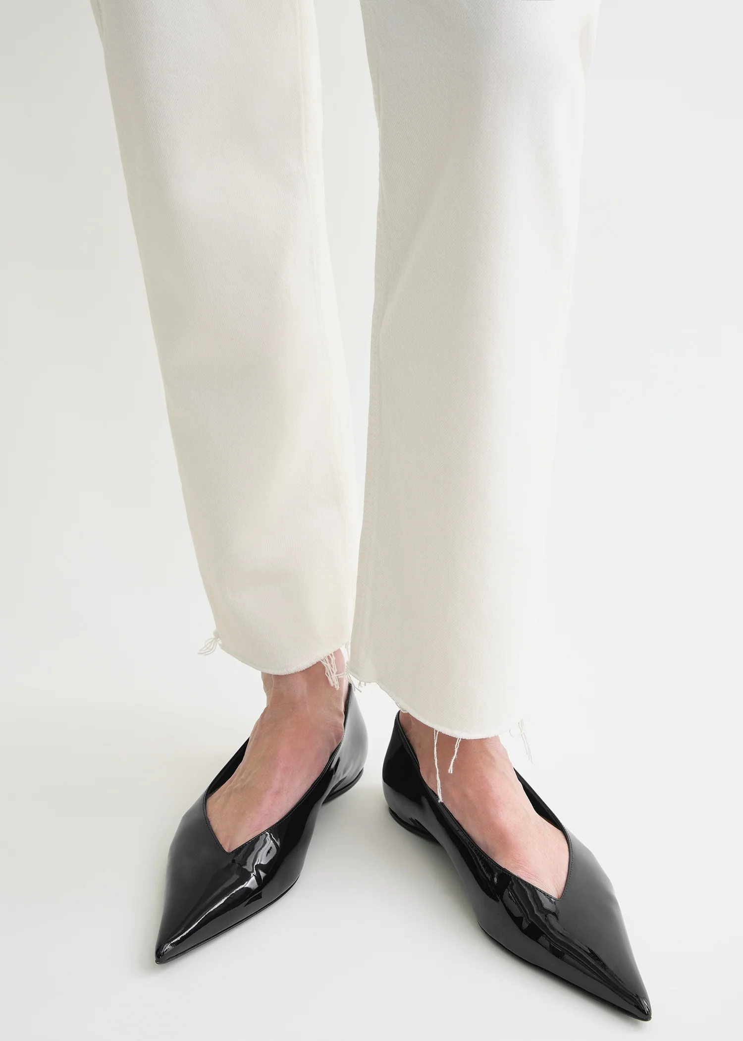 Classic cut denim off-white - Image 5