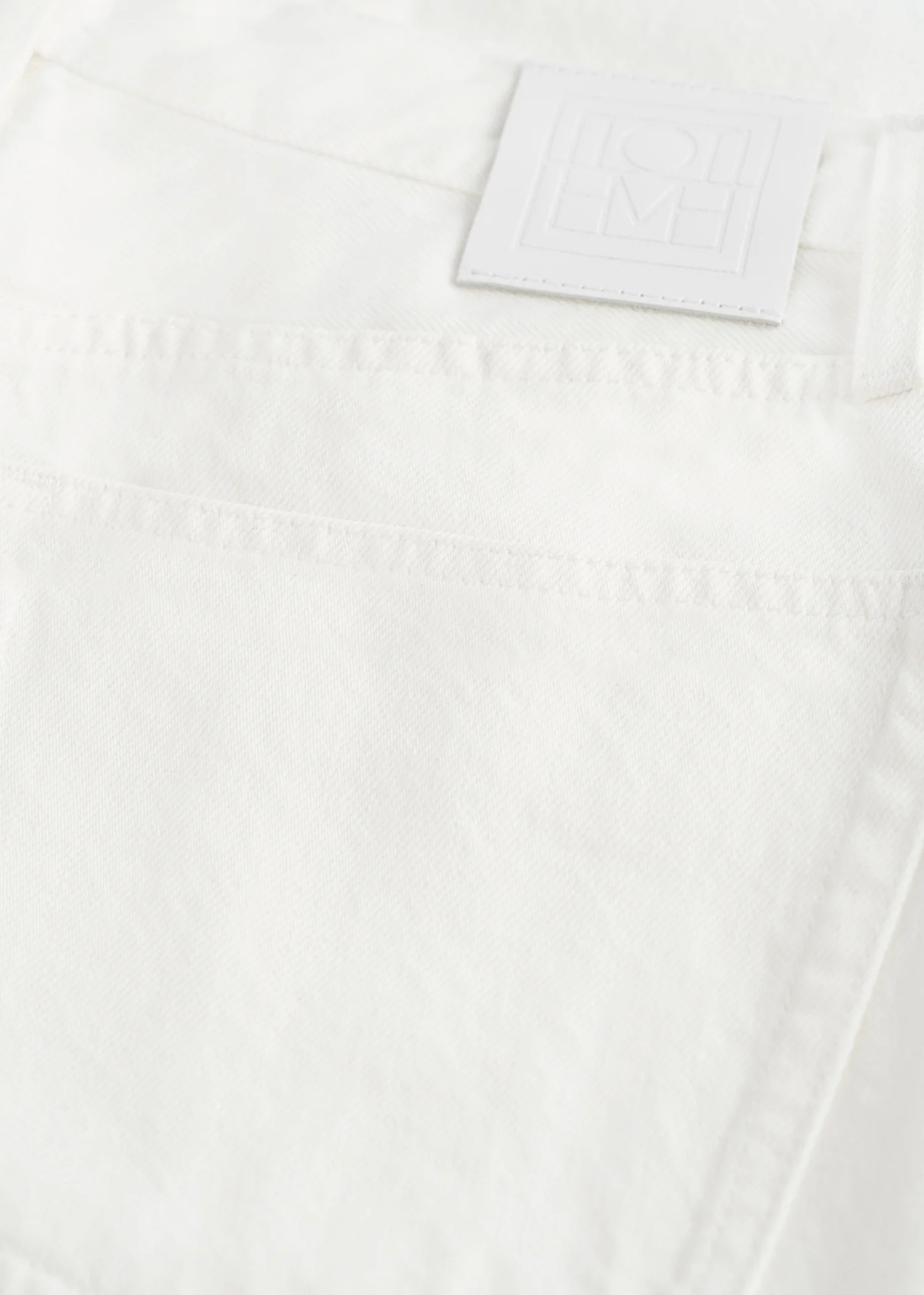 Classic cut denim off-white - Image 6