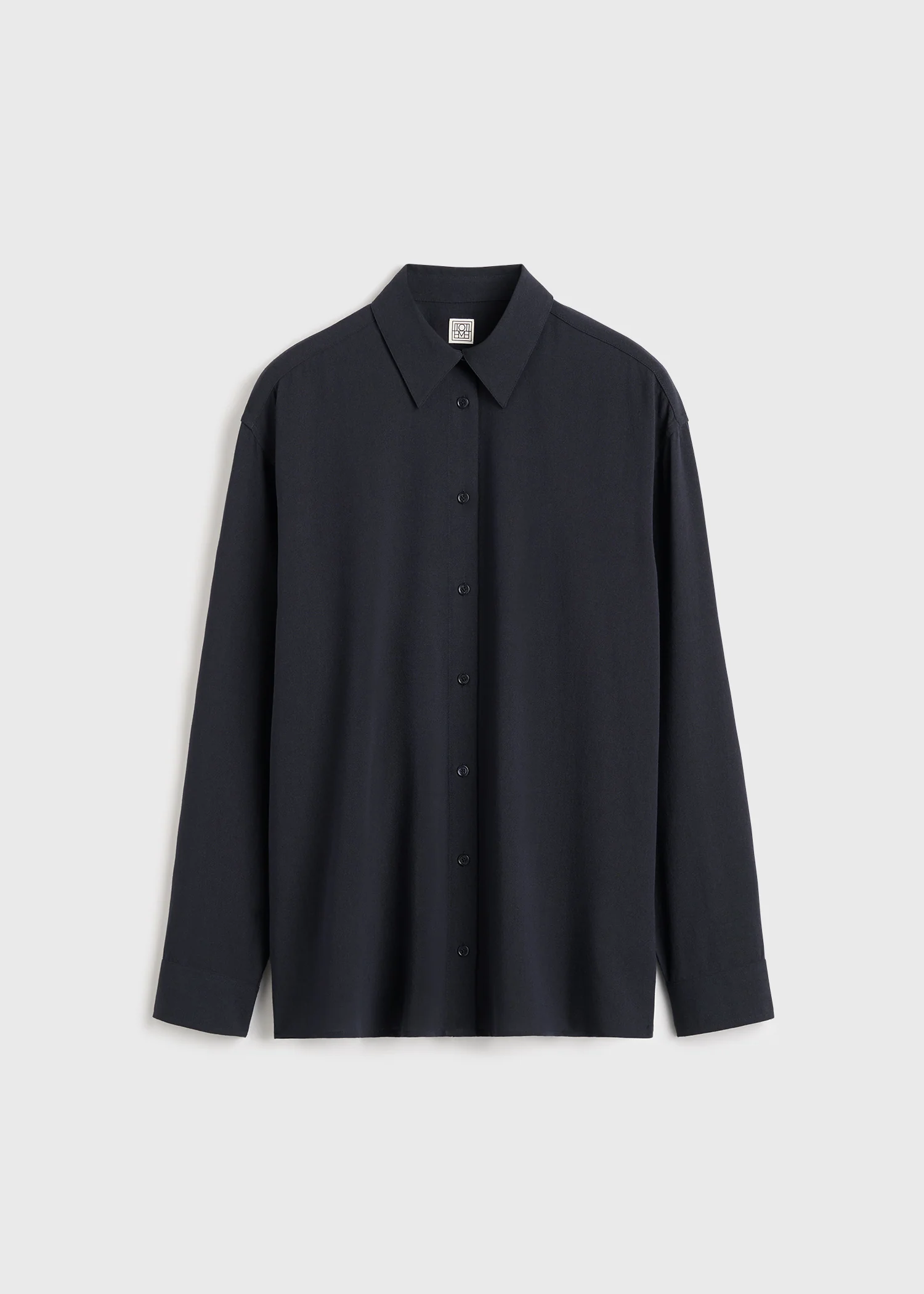 Classic fluid shirt navy - Image 6