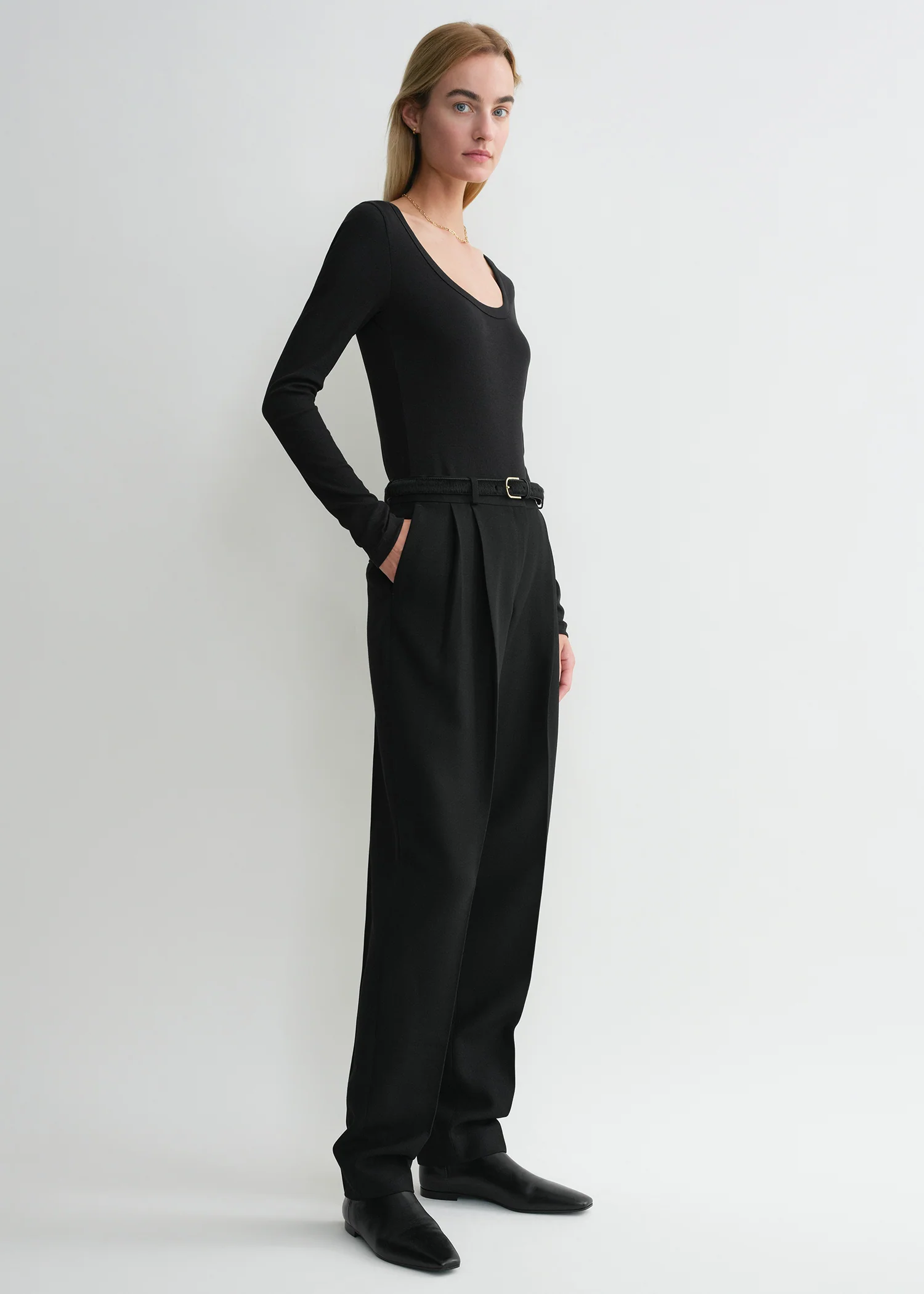 Classic rib top black - Image 3