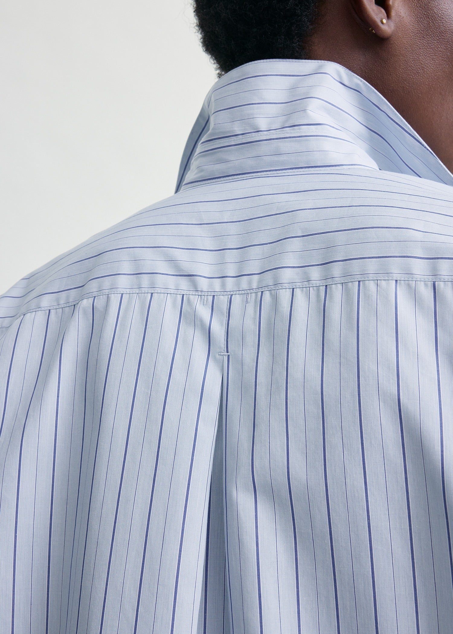 Classic stripe shirt ice/azure - Image 4