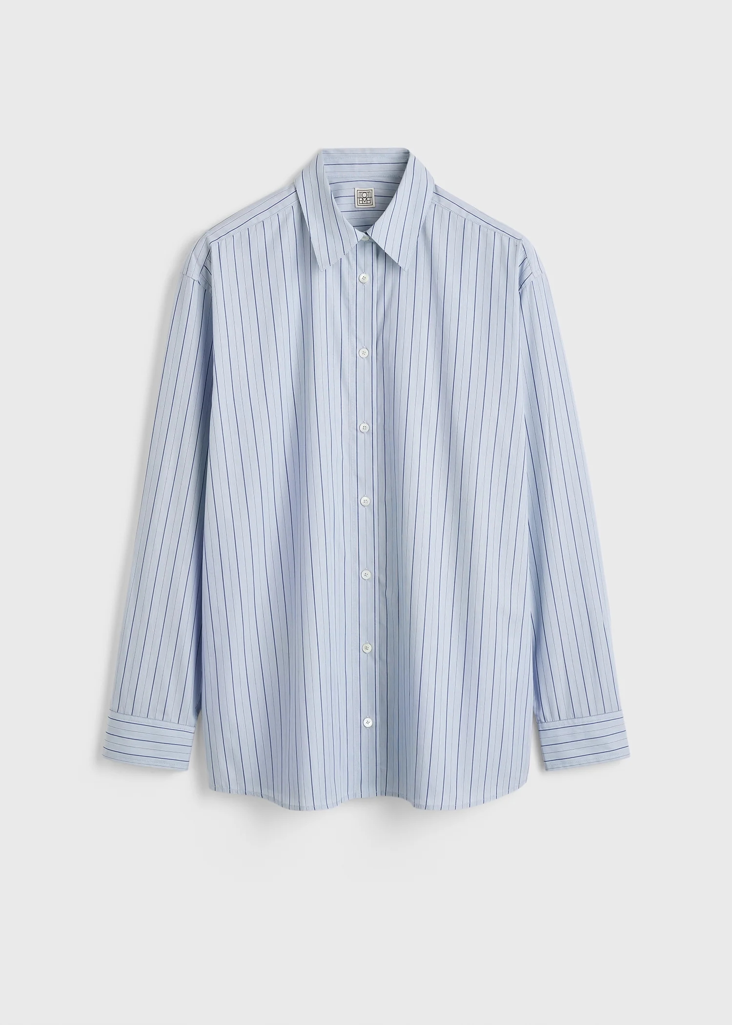 Classic stripe shirt ice/azure - Image 6
