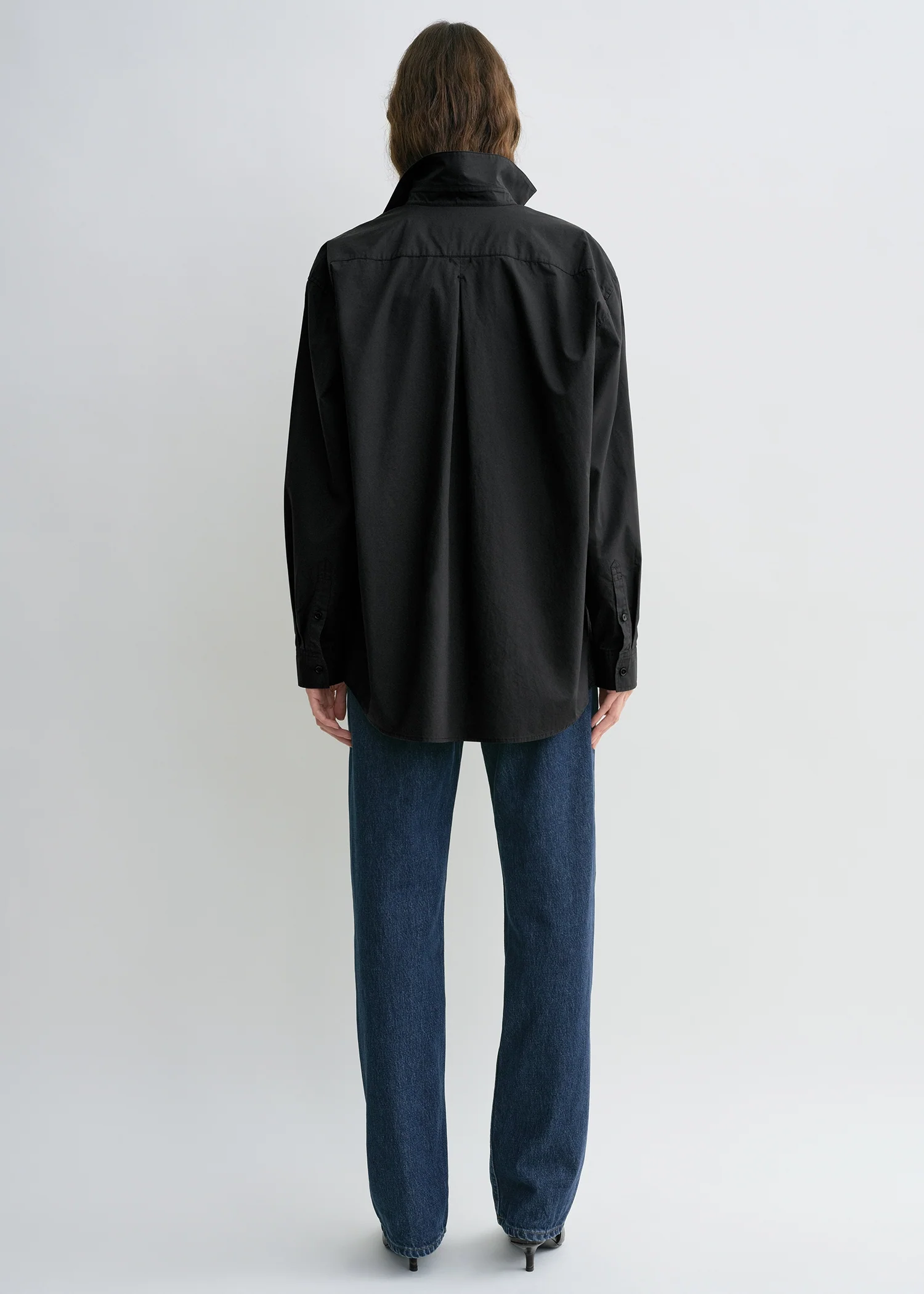 Classic tumbled shirt washed black - Image 3