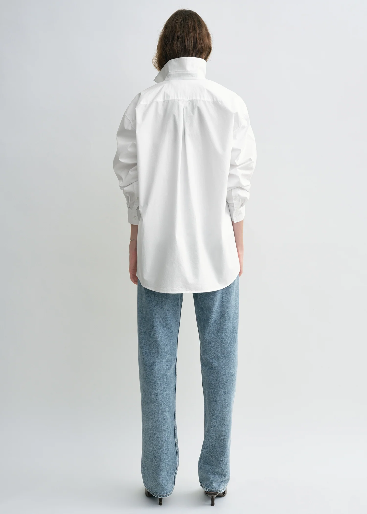 Classic tumbled shirt white - Image 3