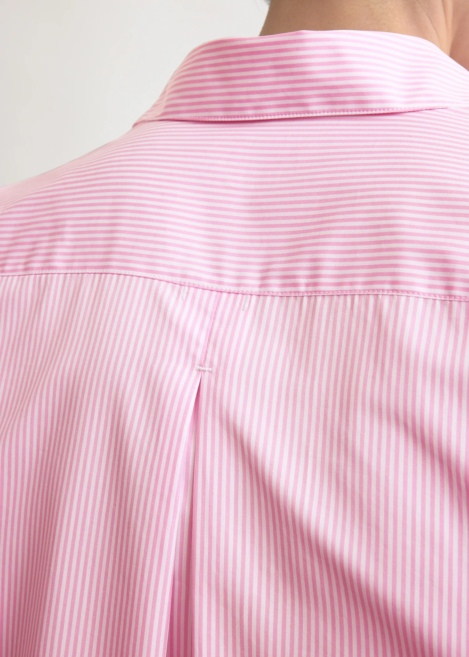 Classic tumbled striped shirt white/bloom - Image 4