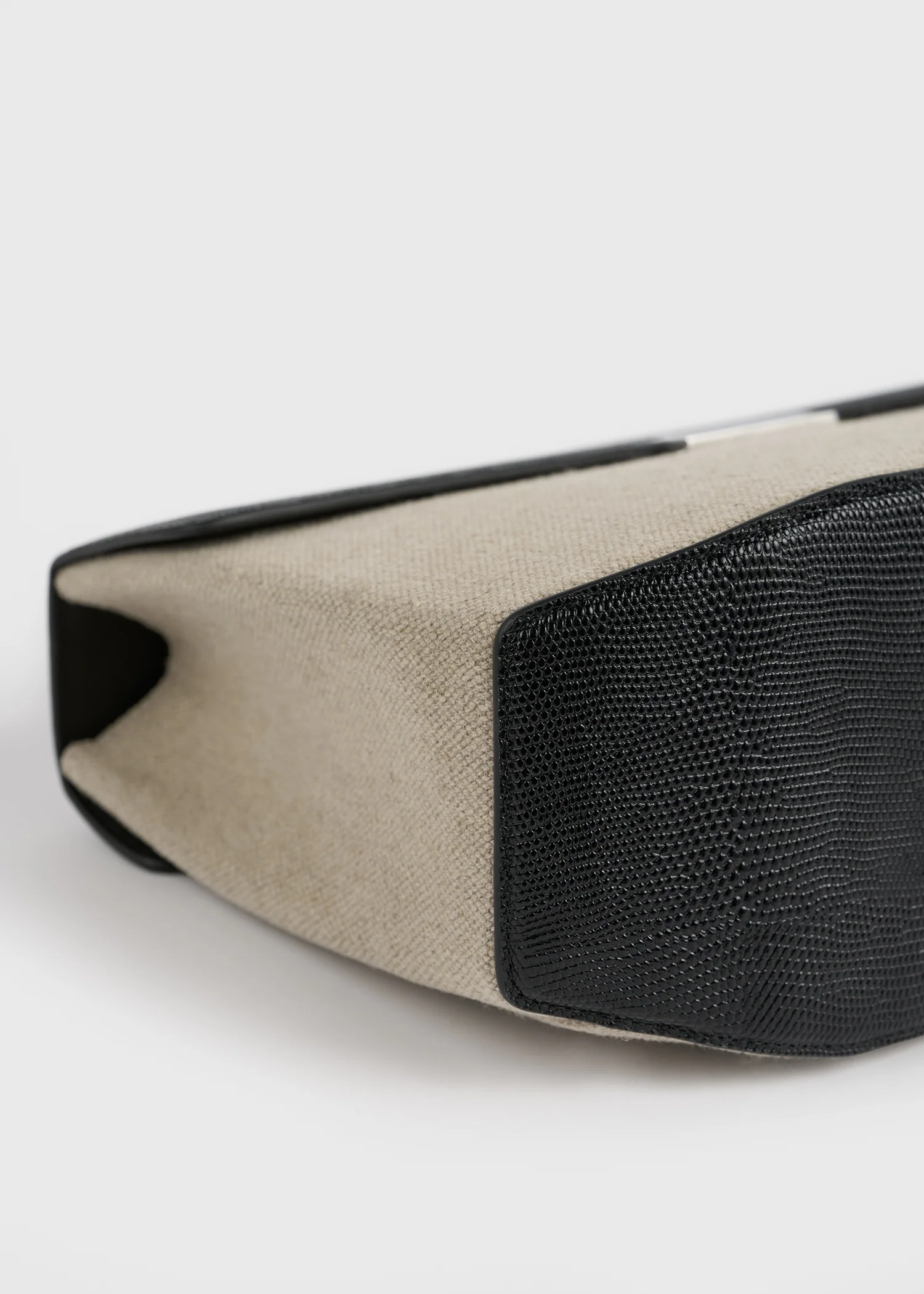 Clip canvas top handle beige/black - Image 5