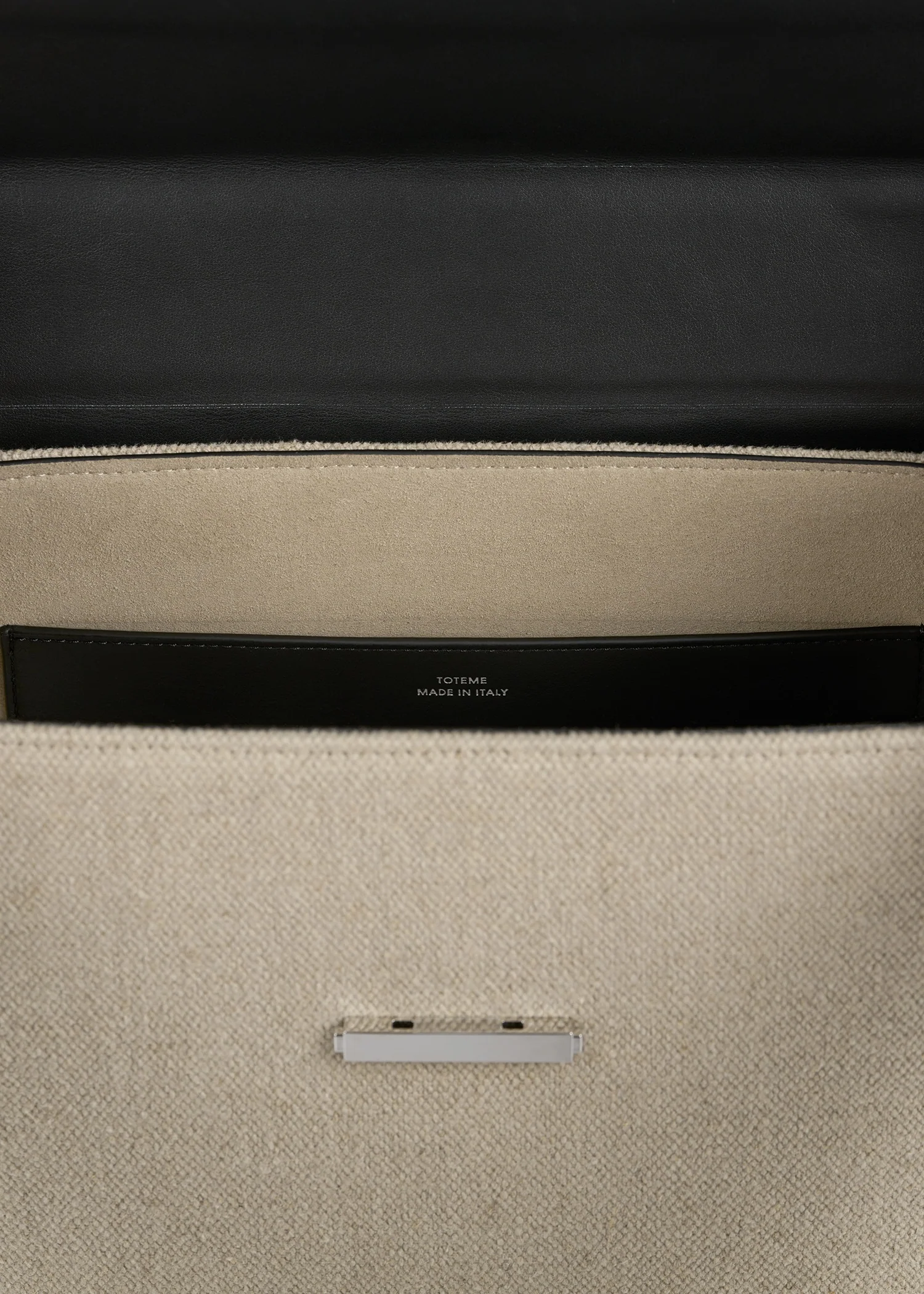 Clip canvas top handle beige/black - Image 6