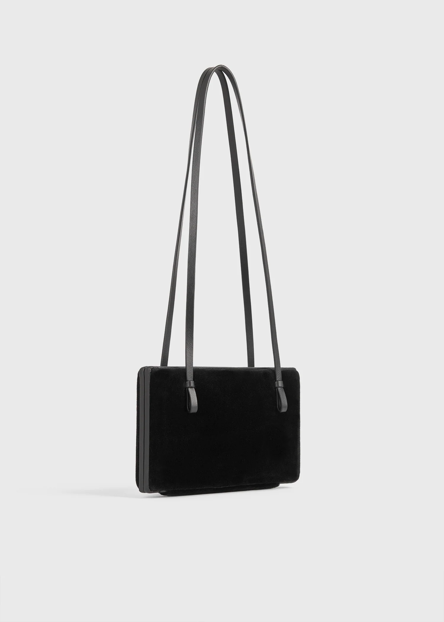 Cocktail velvet bag black - Image 5