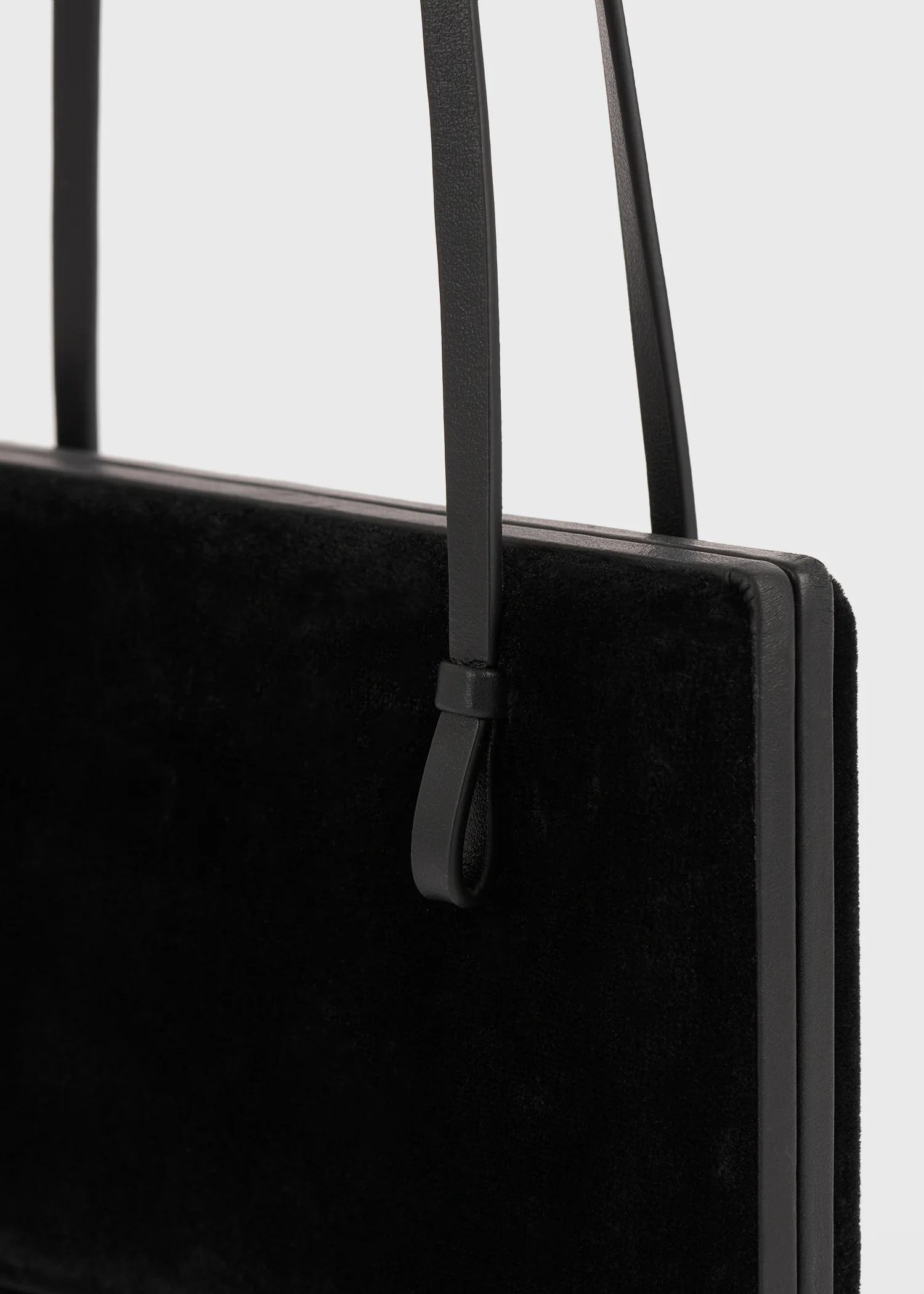 Cocktail velvet bag black - Image 6