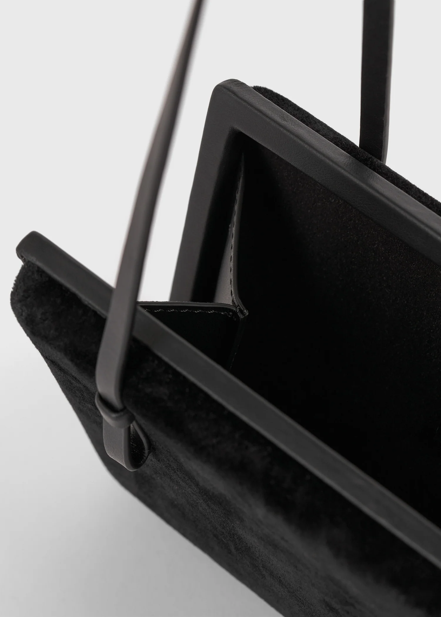 Cocktail velvet bag black - Image 8
