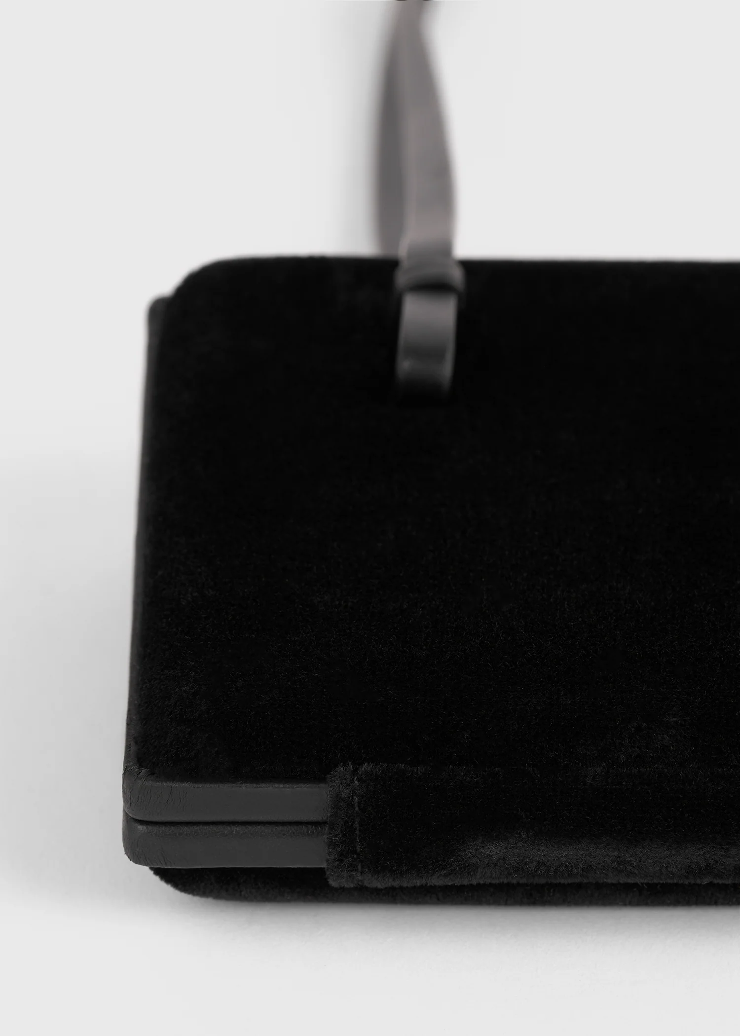 Cocktail velvet bag black - Image 9