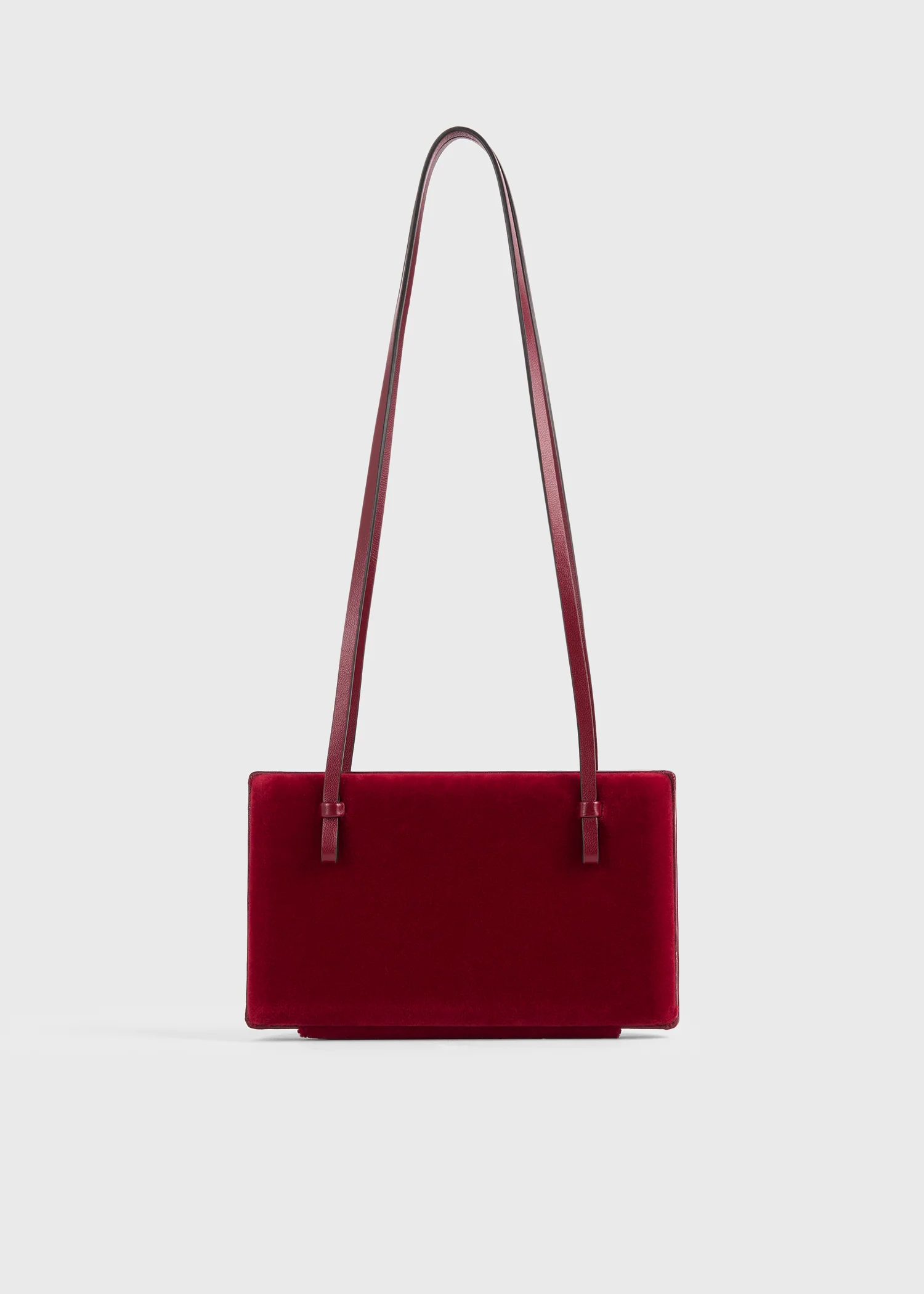 Cocktail velvet bag red - Image 9