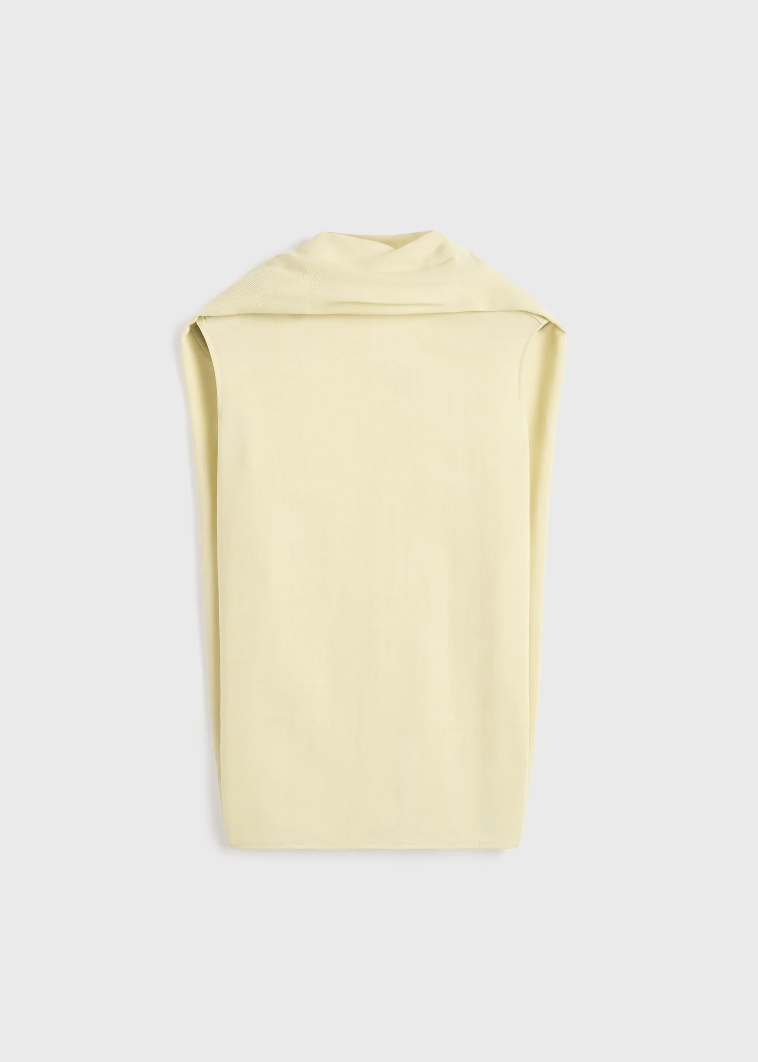 Cocoon cape blouse champagne - Image 6