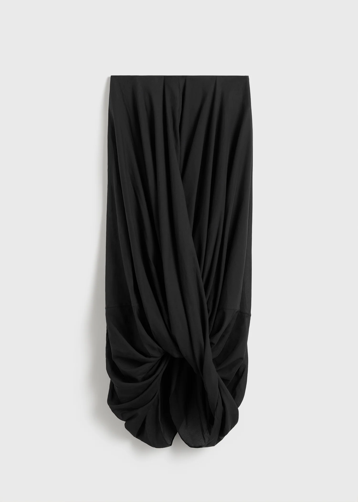 Cocoon skirt black petite - Image 5