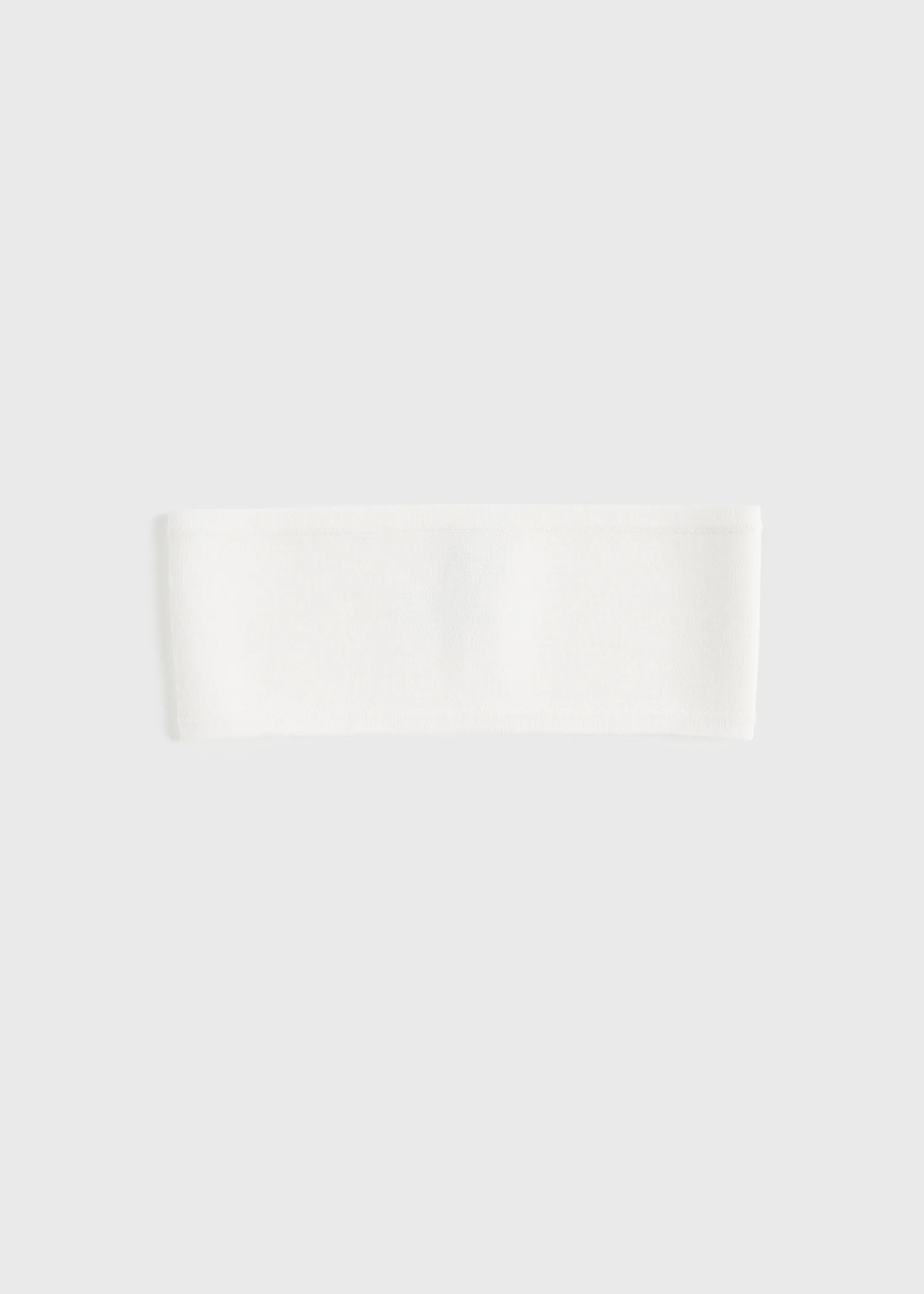 Compact knit headband white - Image 5
