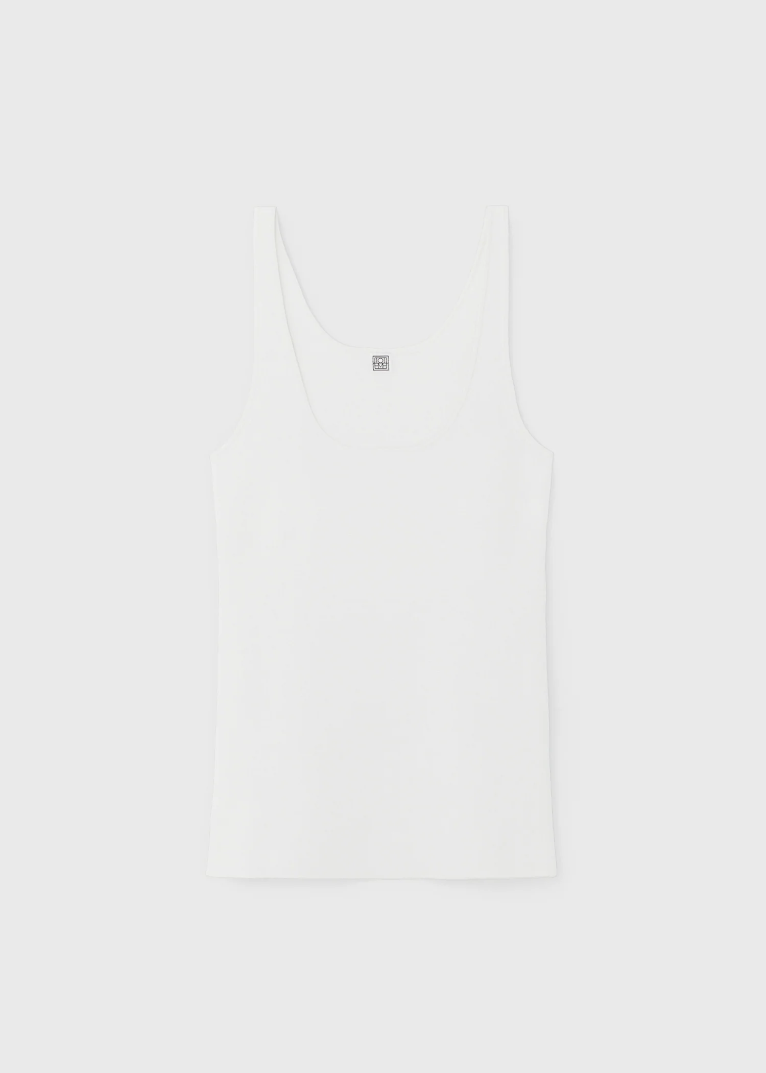 Compact knit tank white - Image 5