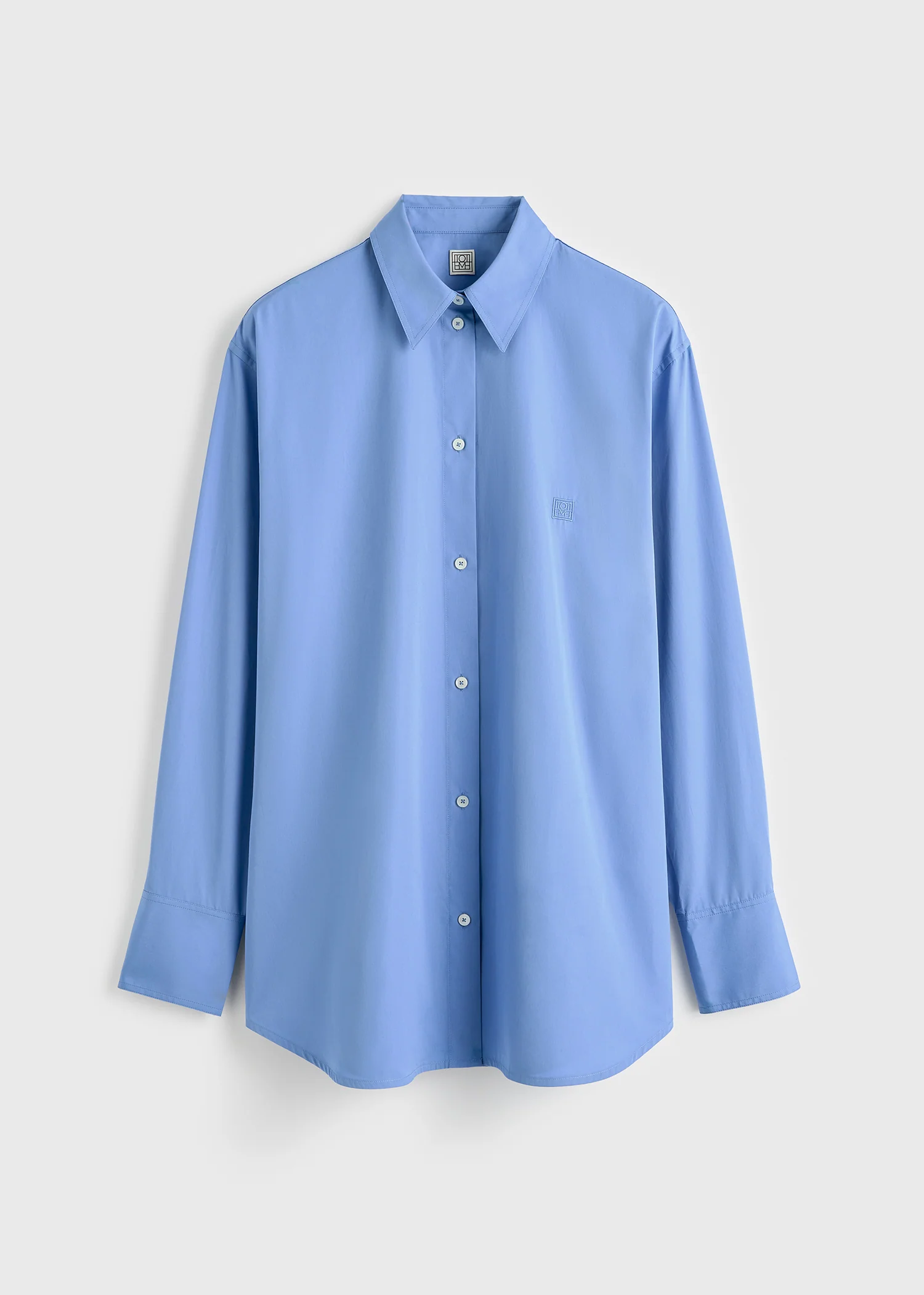 Cotton summer shirt cornflower petite - Image 5