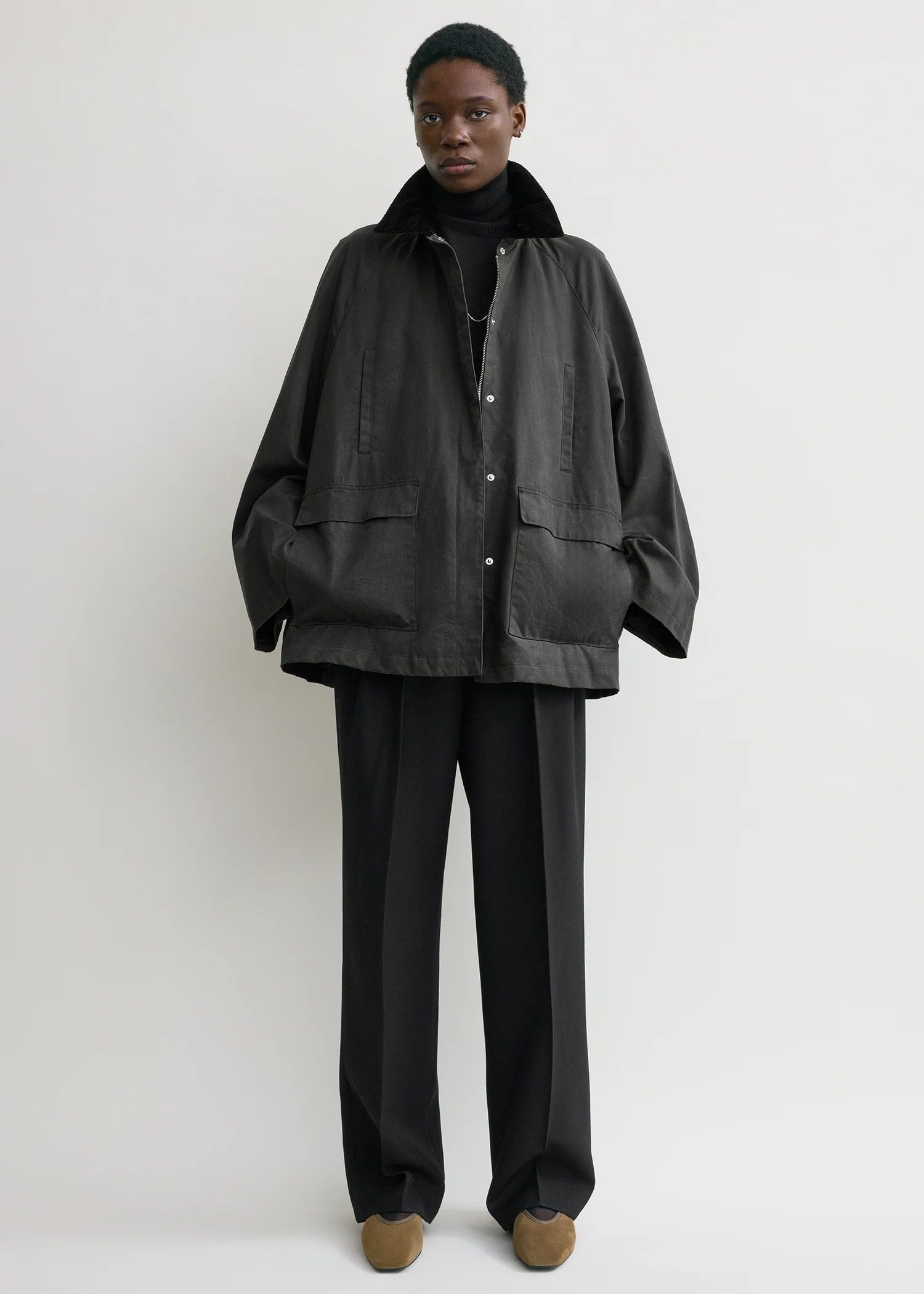 Country jacket washed black - Image 2