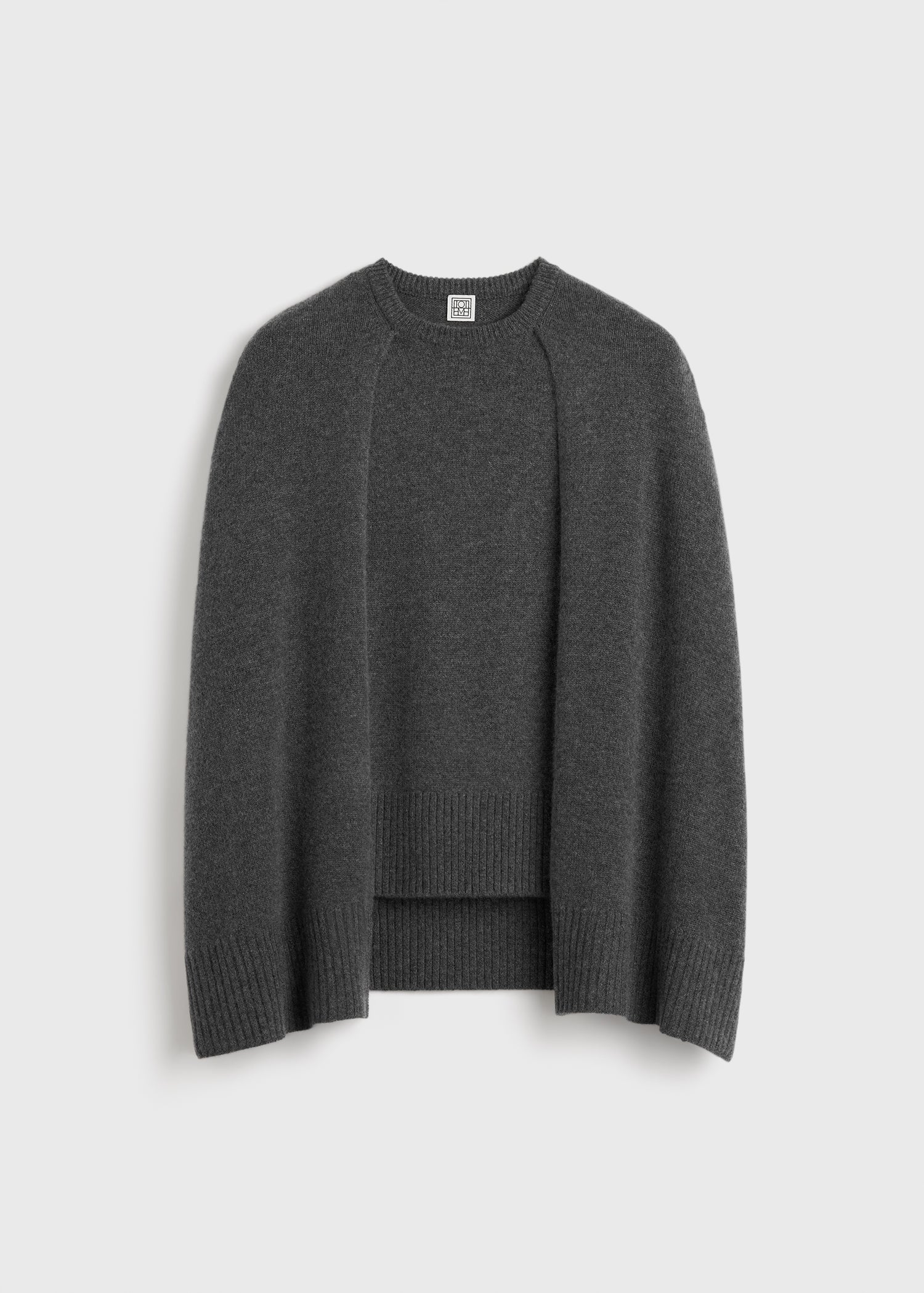 Crew cape knit dark grey - Image 5