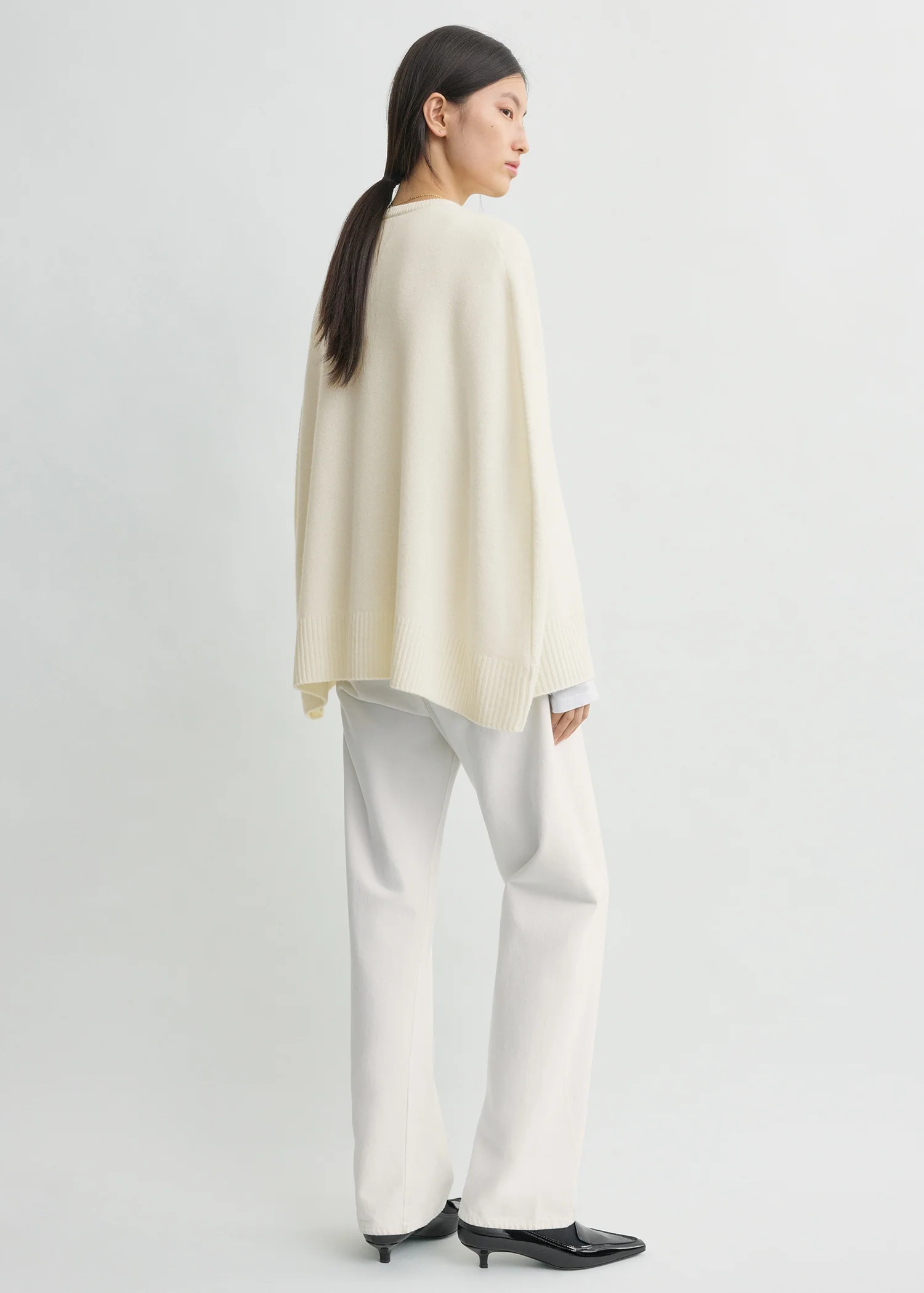 Crew cape knit ecru - Image 3