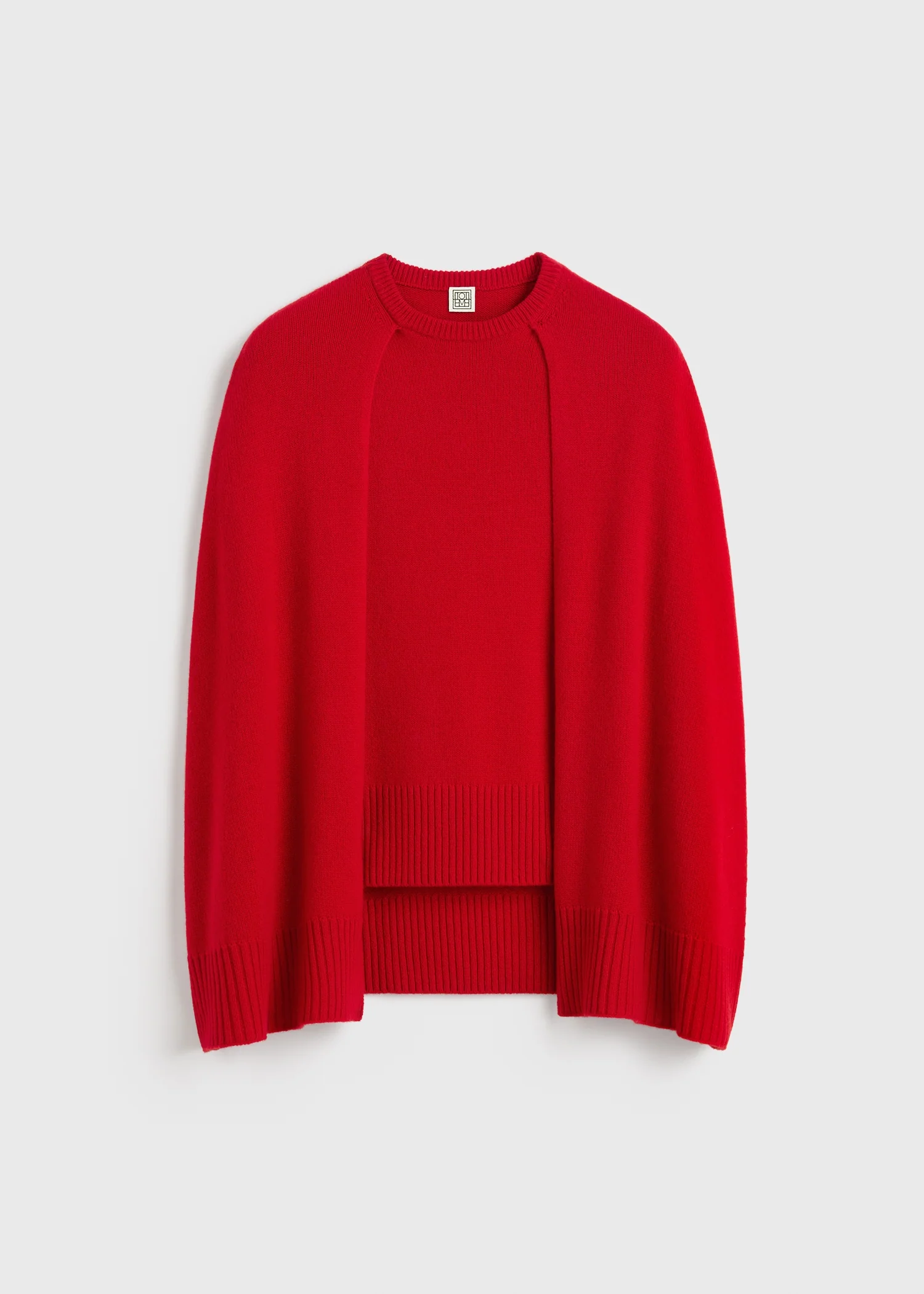 Crew cape knit poppy - Image 5