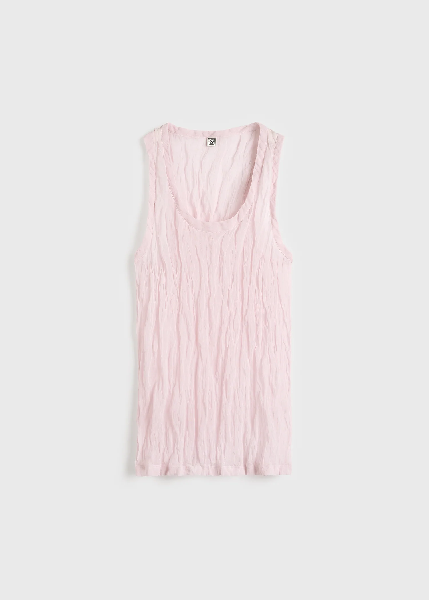 Crinkled gauze tank bloom - Image 6