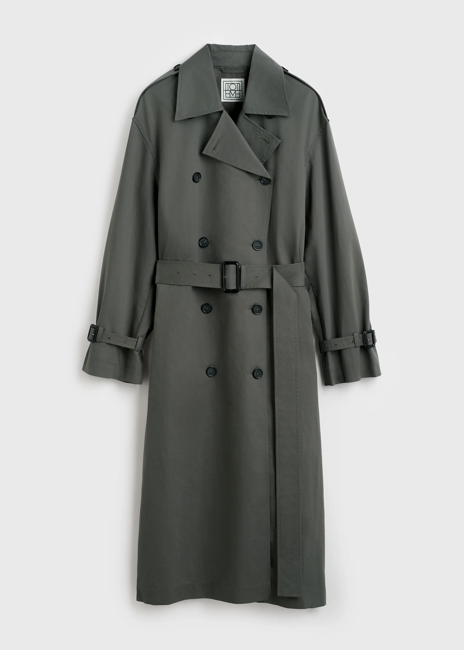 Crisp summer trench taupe - Image 7